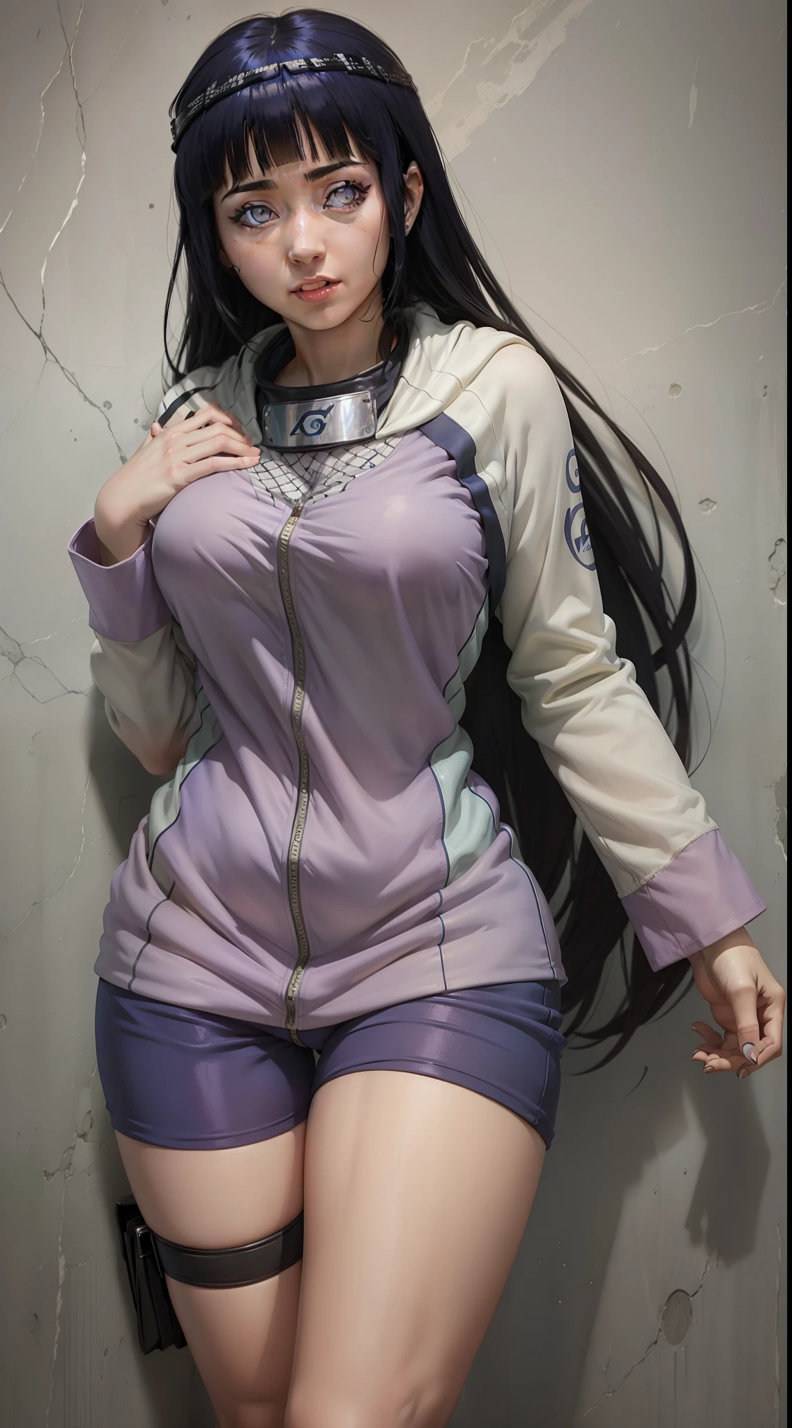 Hinata Hyuga , funkeira, short curto, bunda grande, Pernas Grossas, extremamente sexy