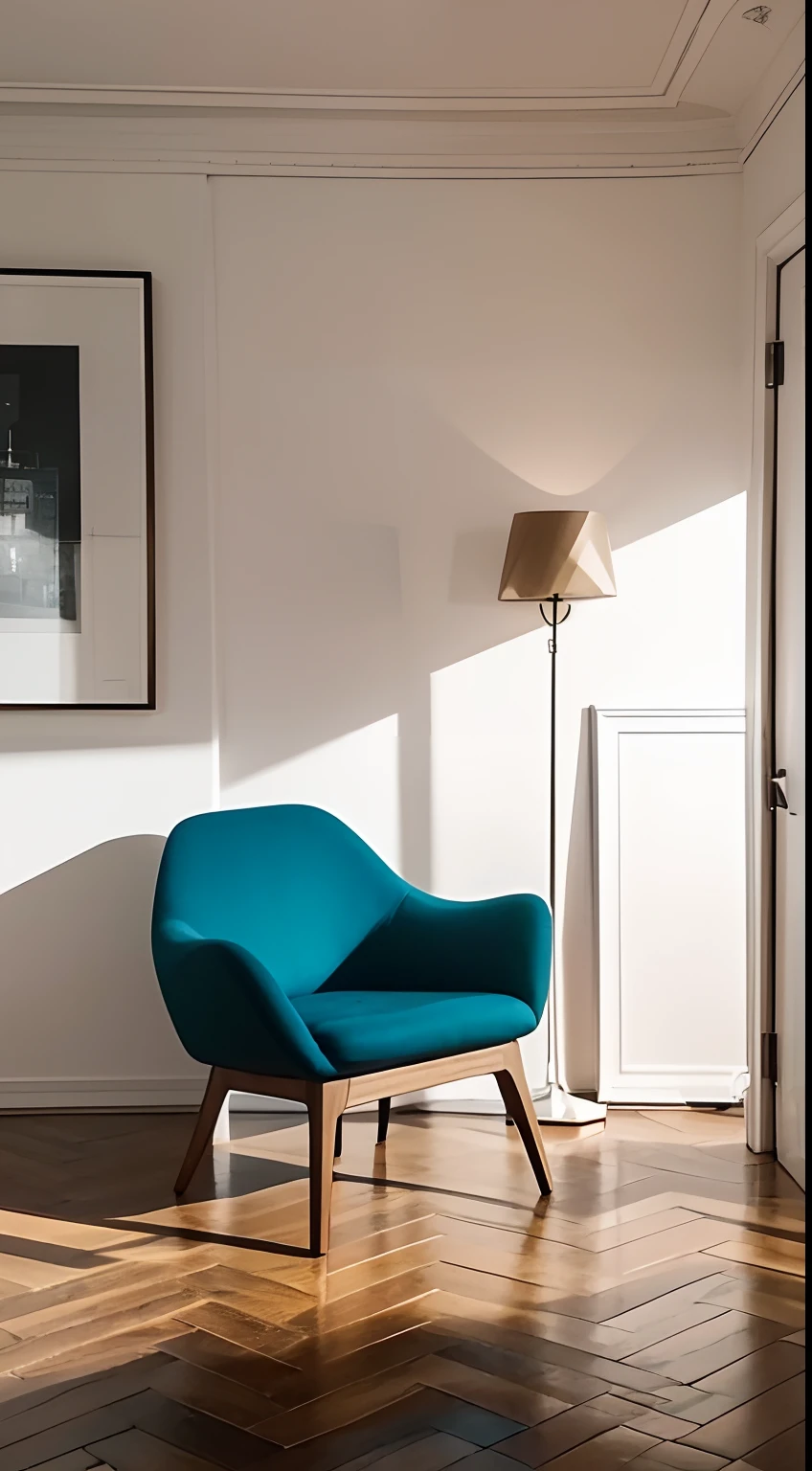 tmasterpiece，best qualtiy，（（best qualtiy）），（tmasterpiece），（realisticlying）（Bright colors：1.2），symetrical composition,No Man，Nordic decorative living room，Fundo sala de estar