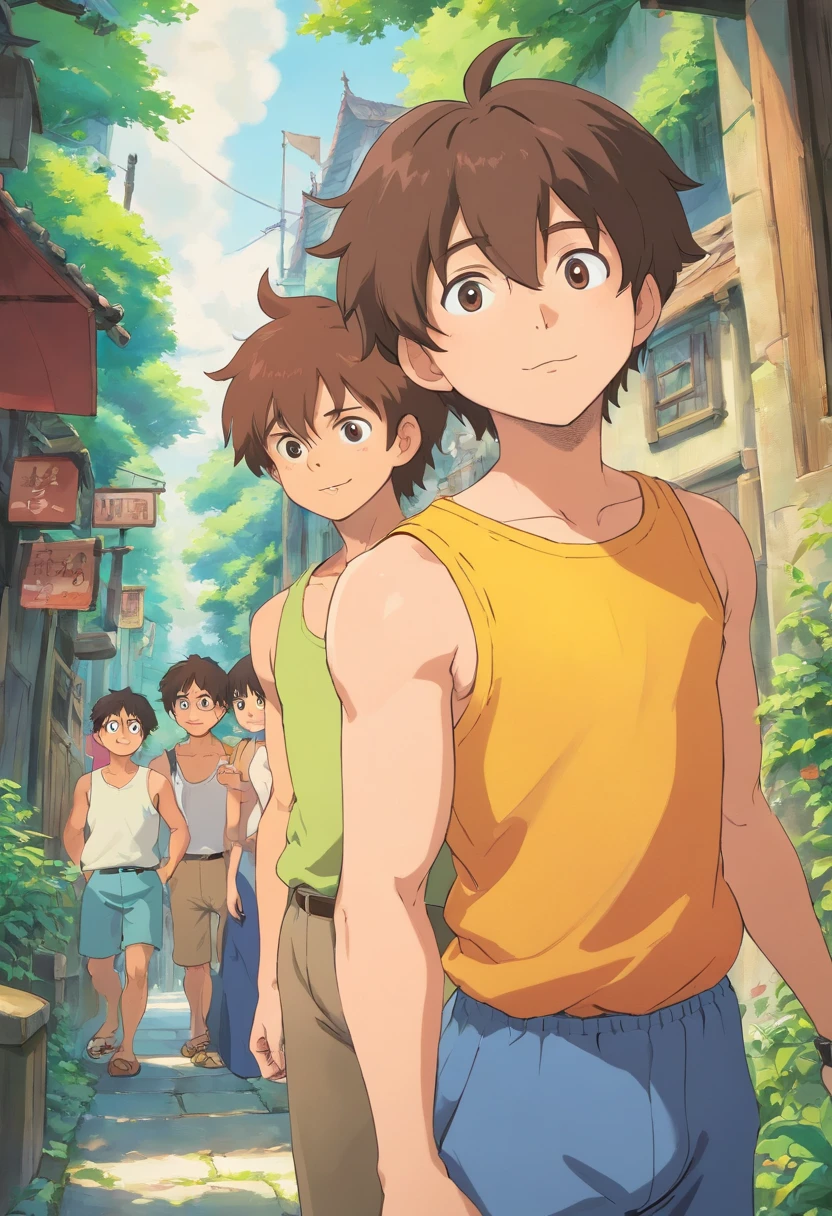 Anime hot boy cueca