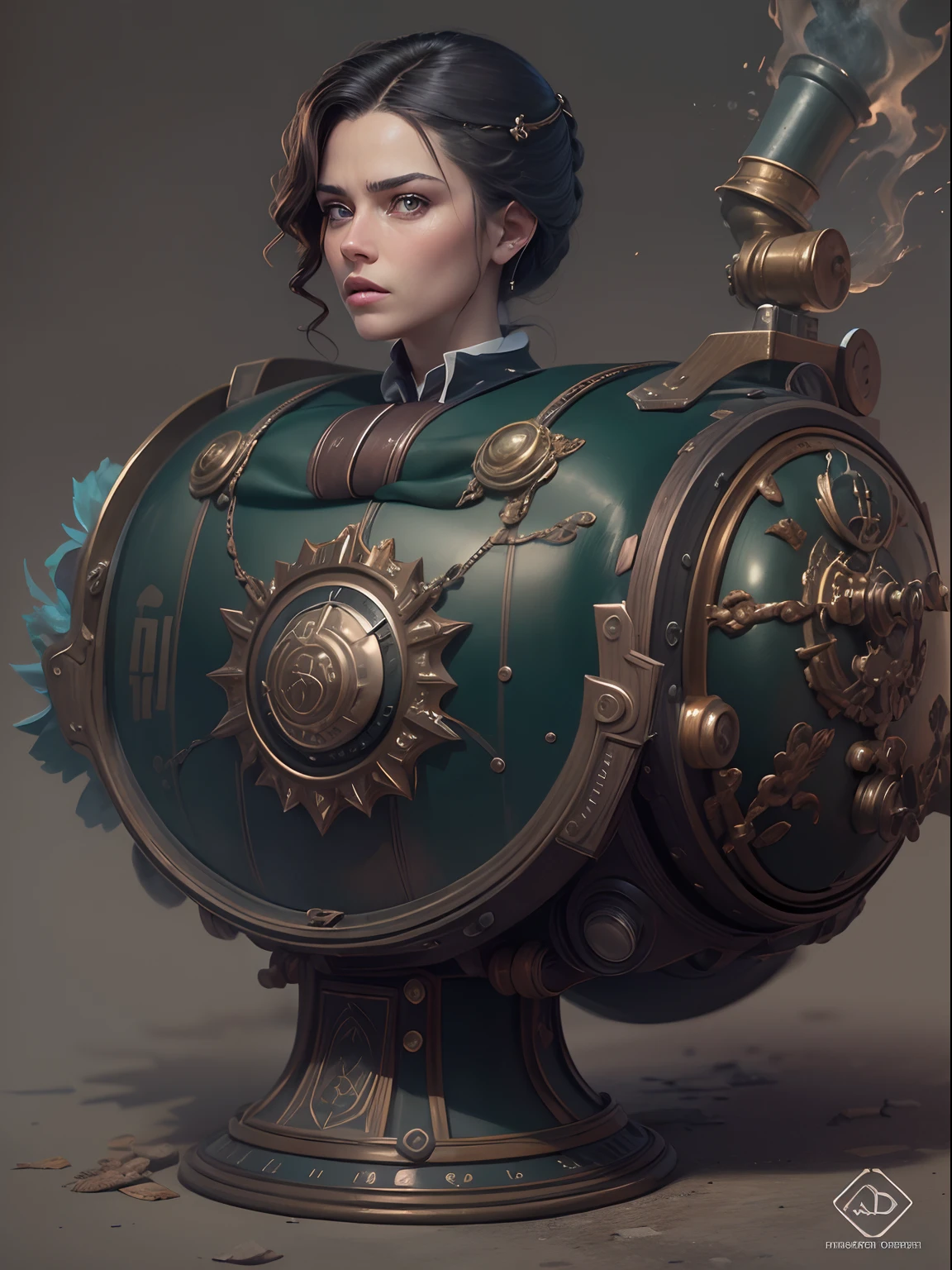 ((best quality)) , ((masterpiece)) , (detailed) ,concept artist, [Astonishing:Homey:14]， [Minerva McGonagall|Adriana Lima], 🤥, （[Irish:Pirate:10] hairstyle:1.2）, Briefcase, Ring, Tie, Circular polarizer, （Fujifilm Superia:1.2）, octane engine, (high-resolution:1.2)