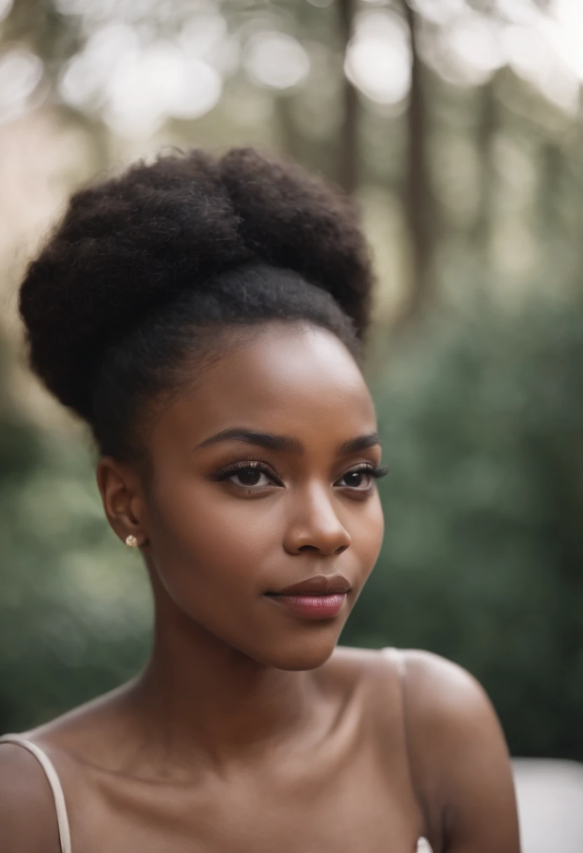 Beautiful black woman