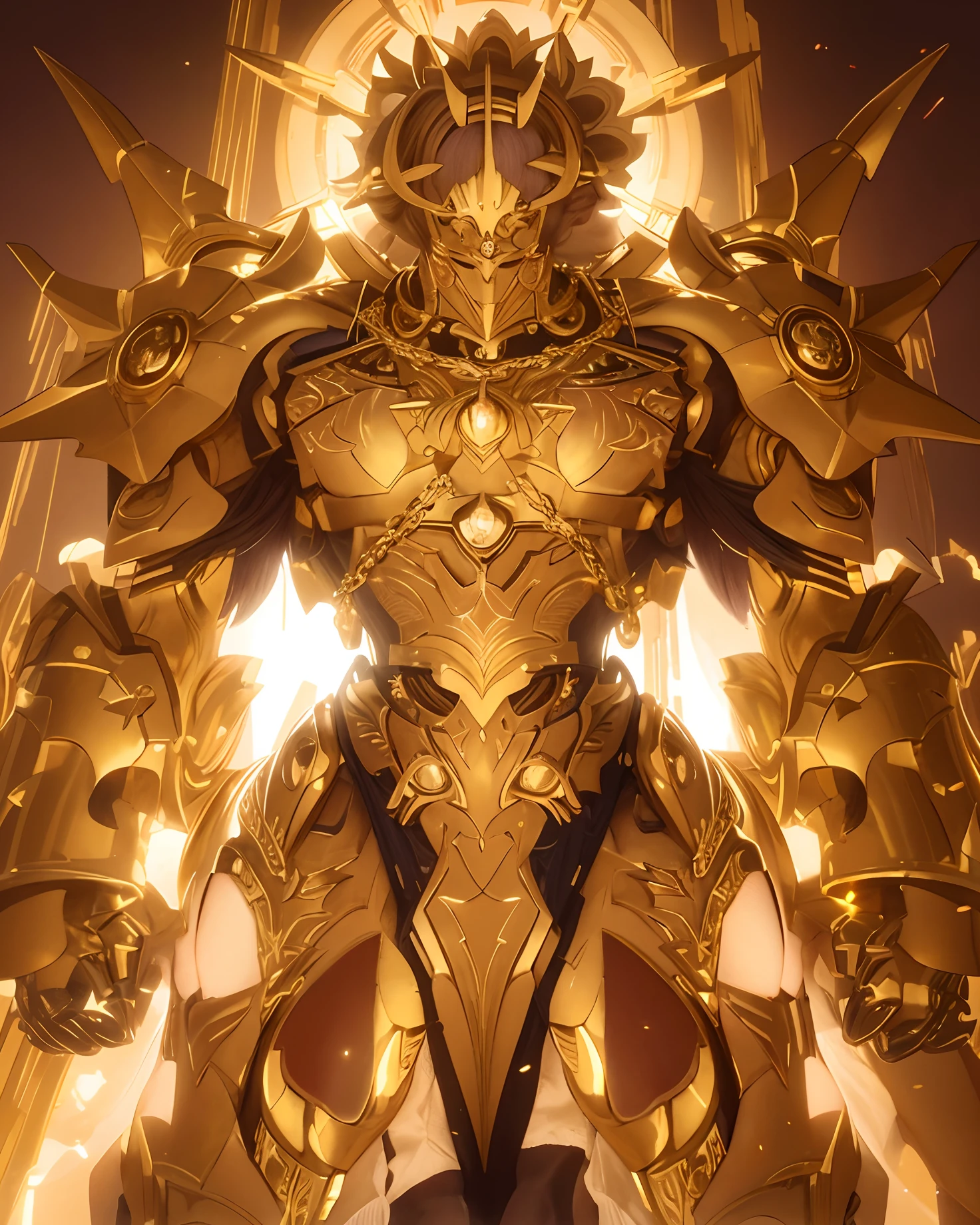Gold skin,shining