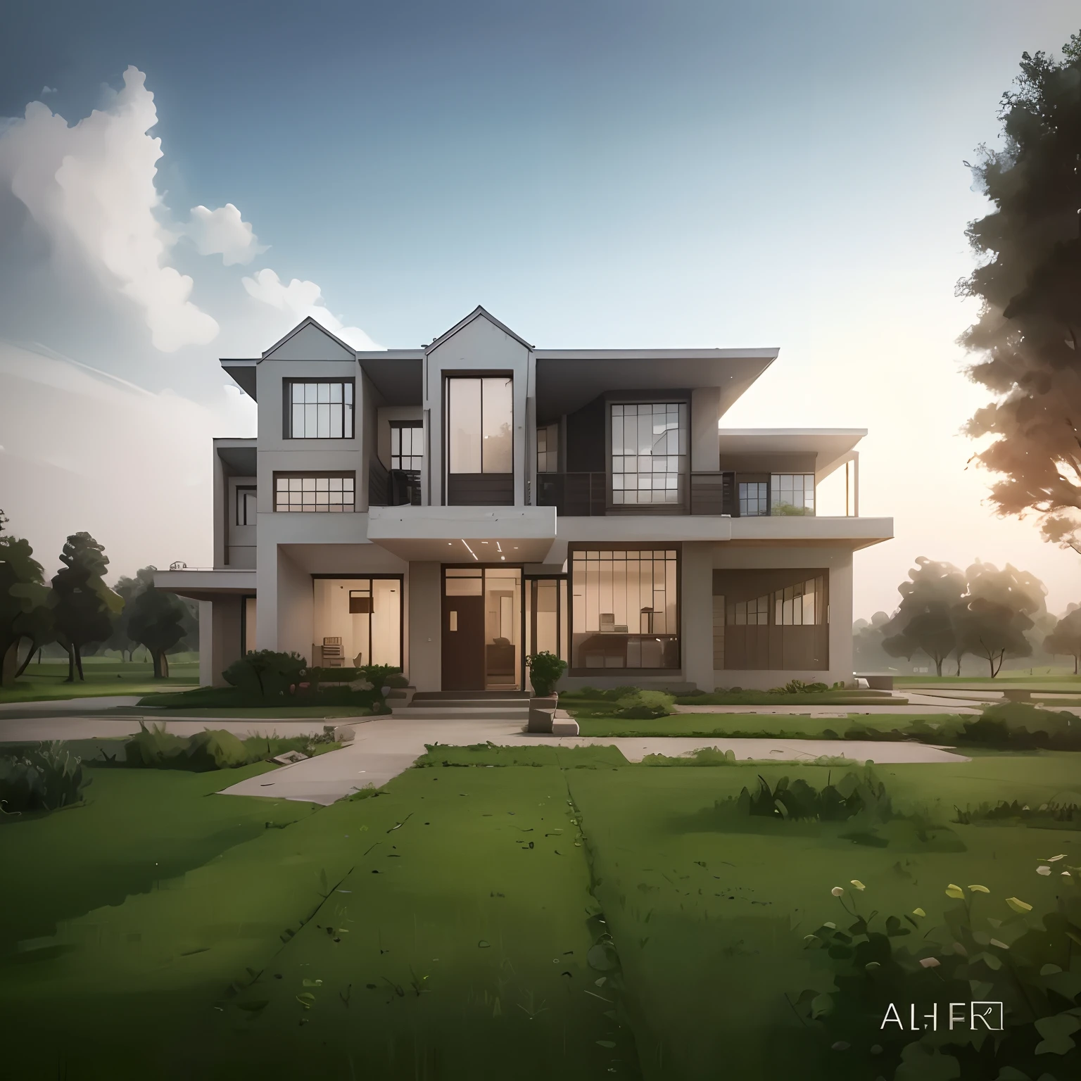 A similar style of architecture is required