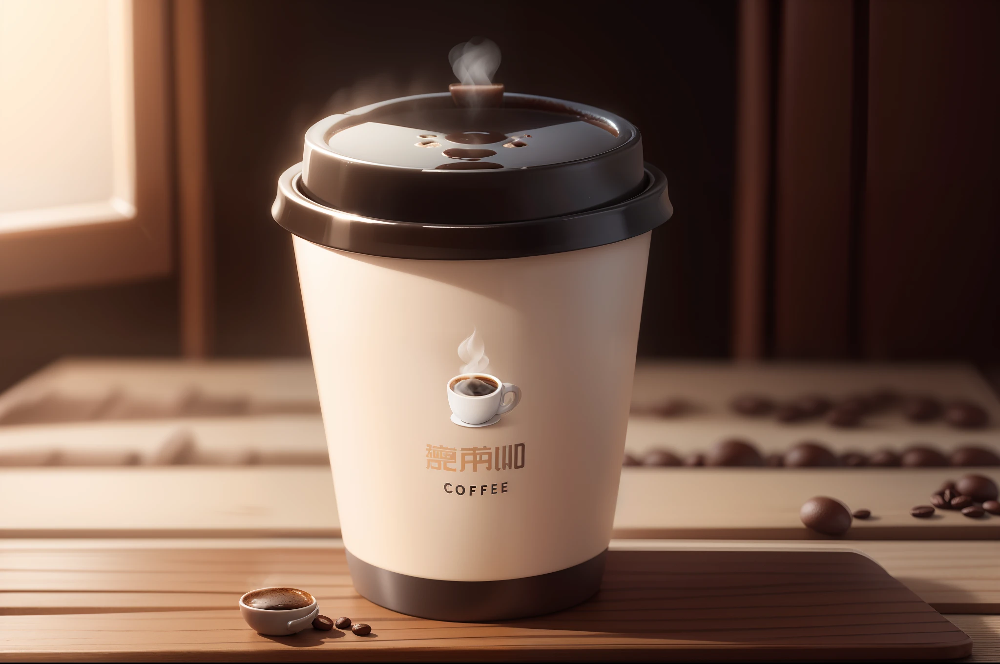 Fragrant Coffee Breakfast Charging Commercialization Product Picture