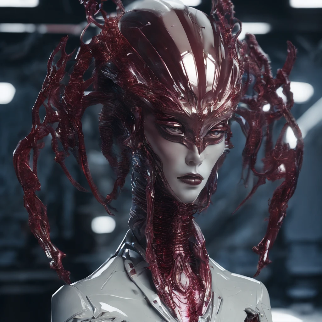 Inspirado em pinturas detalhadas de Yoshitaka Amano, Tumblr, Arte Trippy, arte detalhada assustadora em cores, Estilo anime intrincadamente lindo, Arte de Tsutomu Nihei, Bastien Yoshitaka Amano, dreamy psychedelic anime, Estilo de Yoshitaka Amano, Countless pairs of eyes, com fundo preto, Lindas texturas de criaturas, dreamy psychedelic anime, Estilo de Yoshitaka Amano, vibe yoshitaka amano, Design de personagens de Yoshitaka Amano, This character has numerous pairs of blood-colored eyes on his skull, Presas cheias de presas, (Bio mecha:5), Santidade e terror coexistem, adolescente, Dark Gothic, cabelos brancos, Olhos loucos, olhos ensanguentados, louco, lone, deus luz, linha de velocidade, hiper HD, master part, alta qualidade, Premiados, best quality, 16k banda de rock, logo
