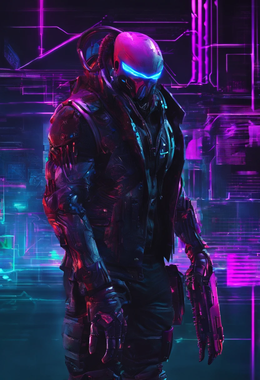 Predator,full bodyesbian,Authentic background