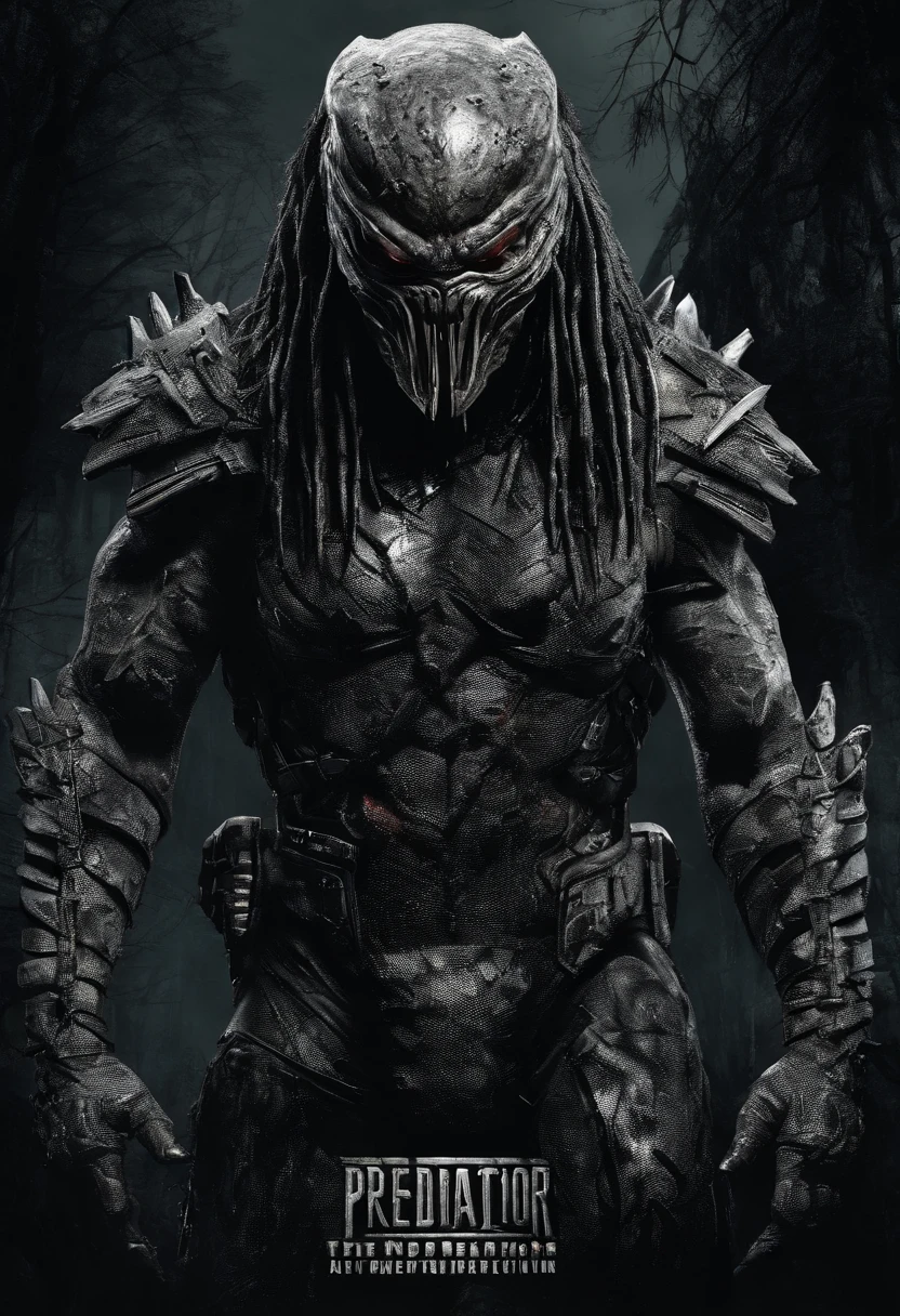 Predator,full bodyesbian,Authentic background