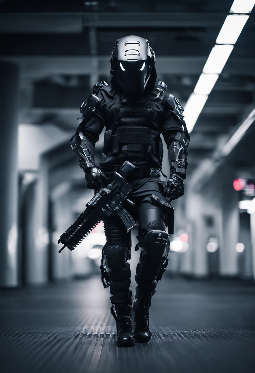 Predator,full bodyesbian,Authentic background