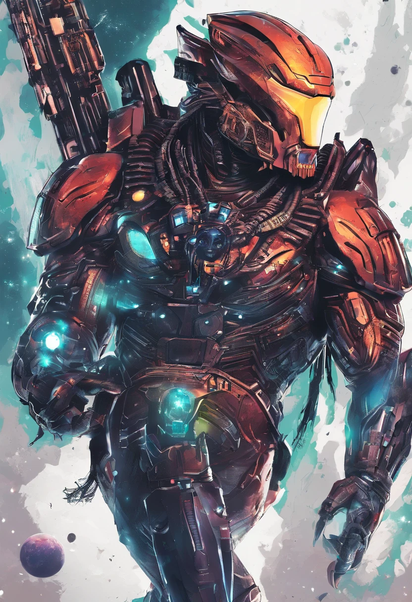 Predator,Predator,full bodyesbian,Authentic background