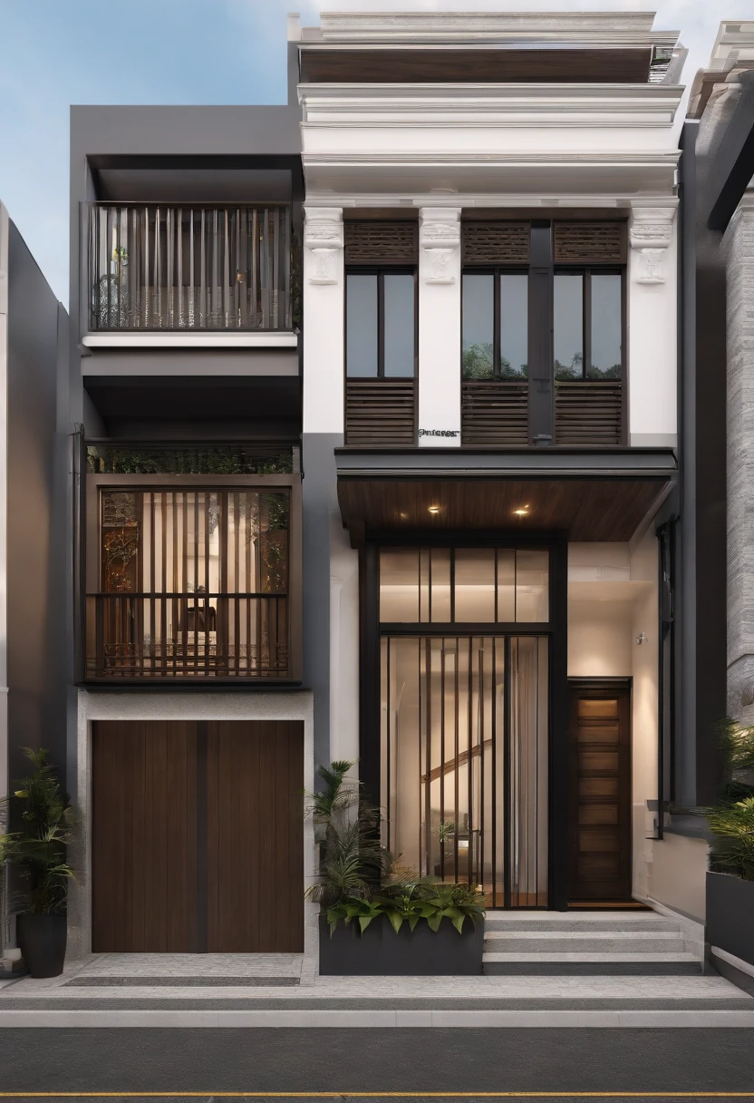Shophouse floor plan design, size 11m long, 7m wide, 1 staircase, 1 toilet, the rest is sales space, 2D view from top to bottom, RAW photo, Masterpiece, high quality, best quality, authentic, super detail