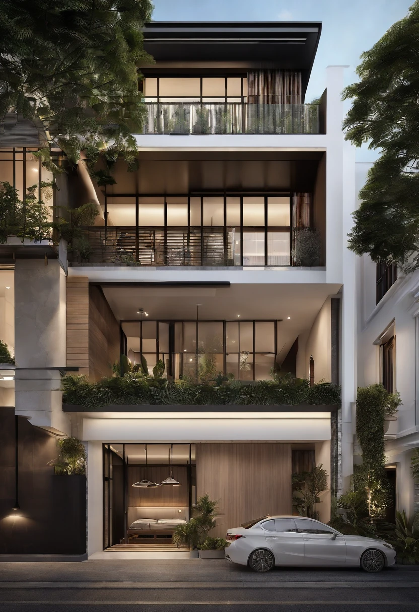 Shophouse floor plan design, size 11m long, 7m wide, 1 staircase, 1 toilet, the rest is sales space, 2D view from top to bottom, RAW photo, Masterpiece, high quality, best quality, authentic, super detail