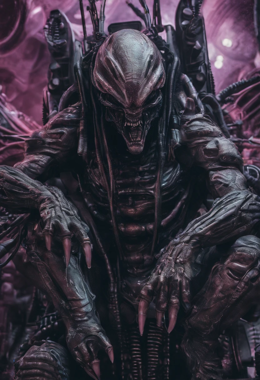 Predator,full bodyesbian,Authentic background