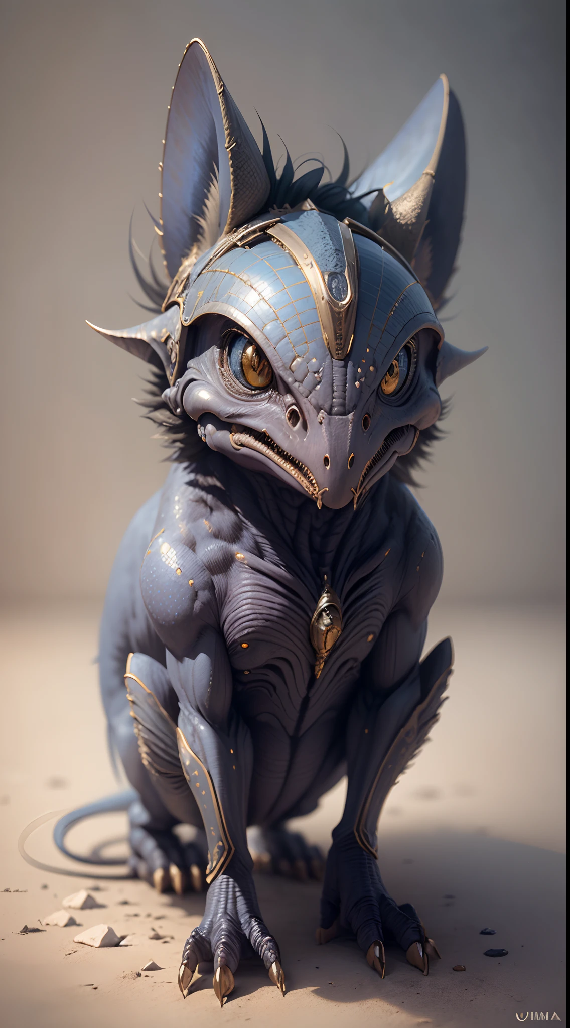 Create hyper-verbose, Best quality, A high-resolution masterpiece,Depict umbra elements,Non-humanoid alien creatures,Exudes perfect blue energy, Highqualityshadow, Photorealistic,