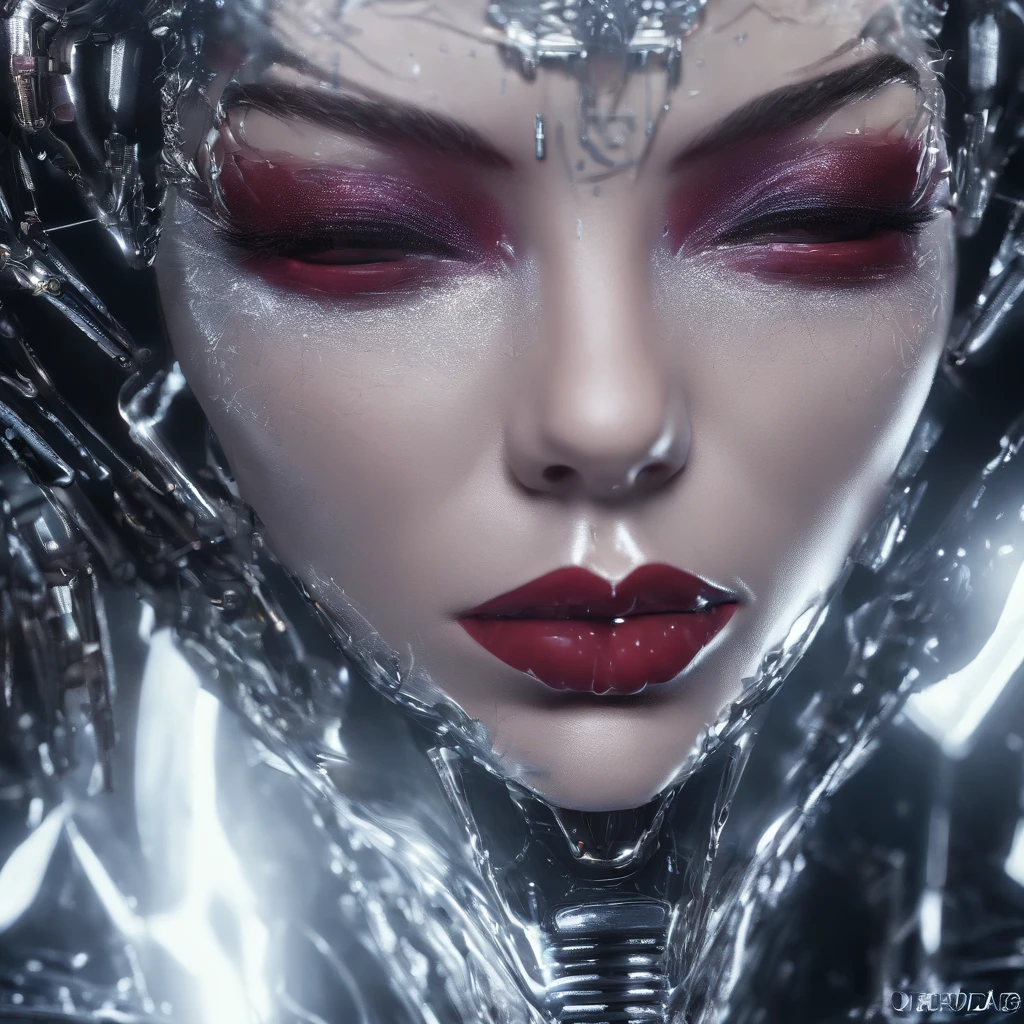 Black gold thread marble texture 32K(tmasterpiece,k hd,hyper HD,32K)Rolling flying linen constellation,Lizard Head White Gold Silk Armor Tulle Cyberpunk Space Station 1:90 miniatures,the sideview,semi transparent,Portrait close-up,Ice is permeable to gas,Film light and shadow,Full composition,Panorama ultra-wide angle,extremely happy,Pterostilbene has a delicate texture,Strong visual impact,Hyper-detailing,Dream Demon,Refined face,prettyeyes,Cherry small mouth,high saturated,Long flowing burgundy hair,crystal-clear,Good sense of perspective,Light and shadow effects,16K smooth,Surface reflected light