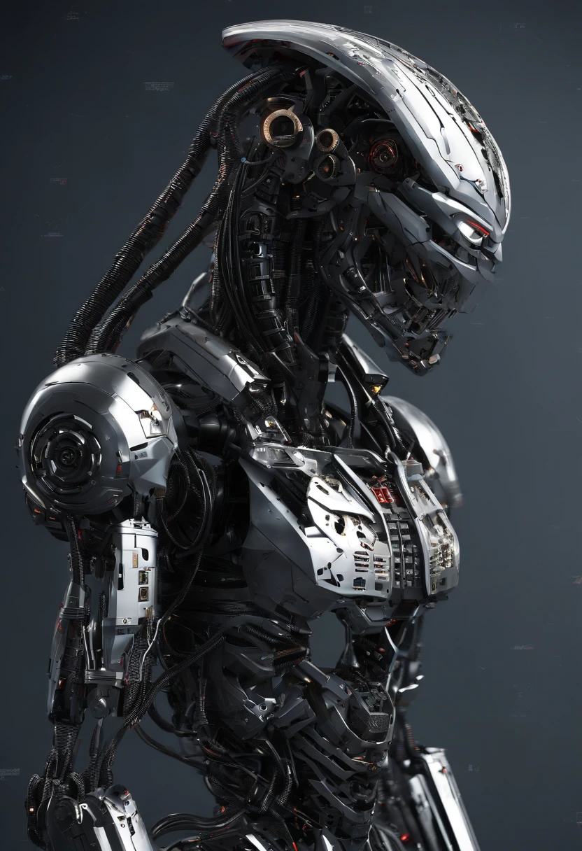 Predator,Full body photo,Authentic background