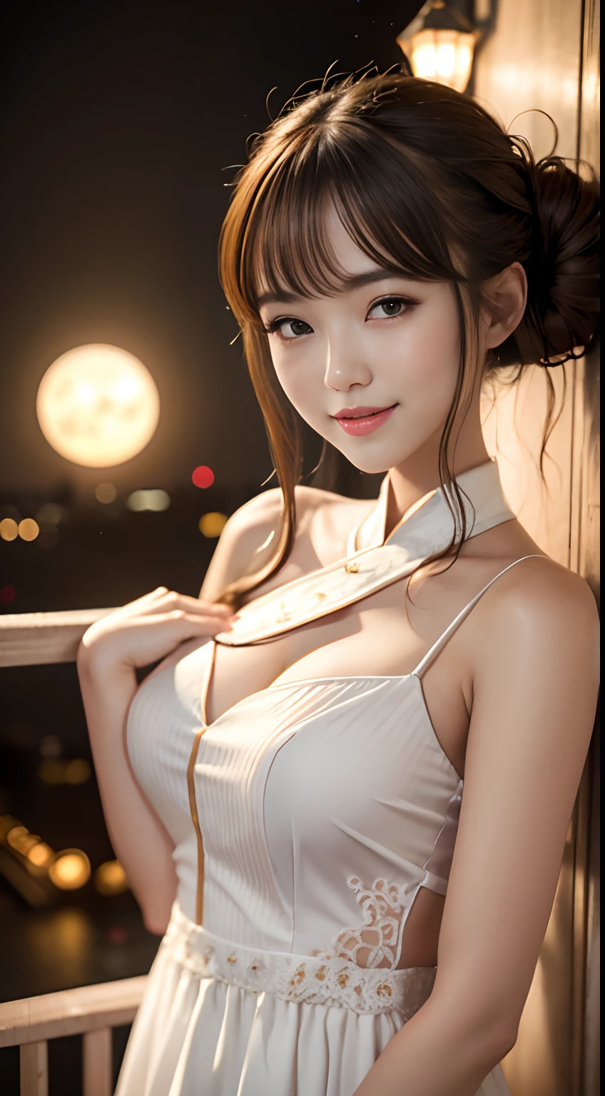 (masterpiece:1.3), (High resolution:1.1), Detailed beautiful face, Detailed beautiful, (huge breasts, gigantic breasts:1.4, araffe asian woman in a white shirt and red skirt posing for a picture, japanese goddess, sexy girl, beautiful asian girl, asian girl, japanese model, gorgeous chinese model, japanese, seductive anime girl, asian, korean girl, russian and japanese mix, trending at cgstation, asian hyperdetailed, beautiful asian woman, oppai, chinese girl