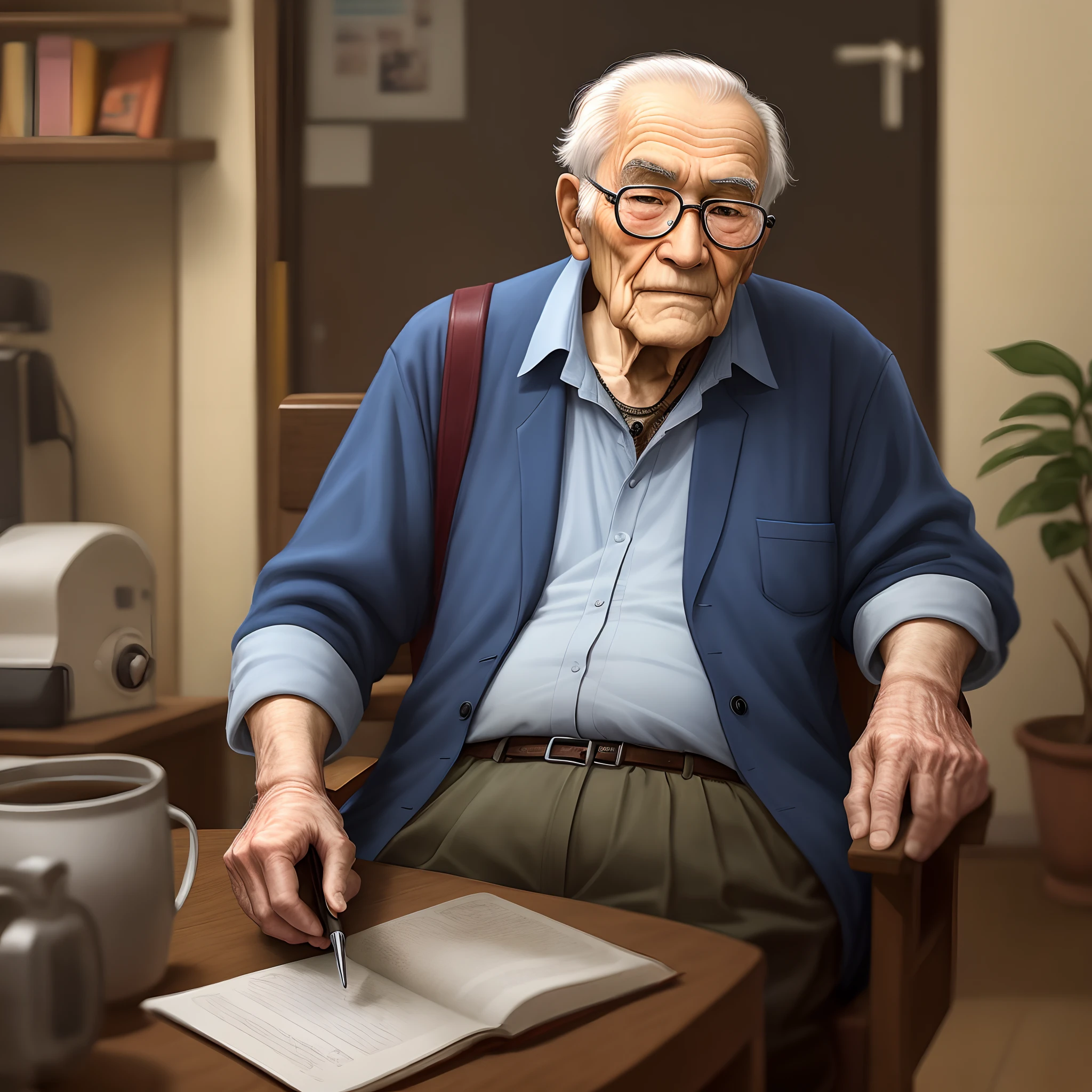 A old man