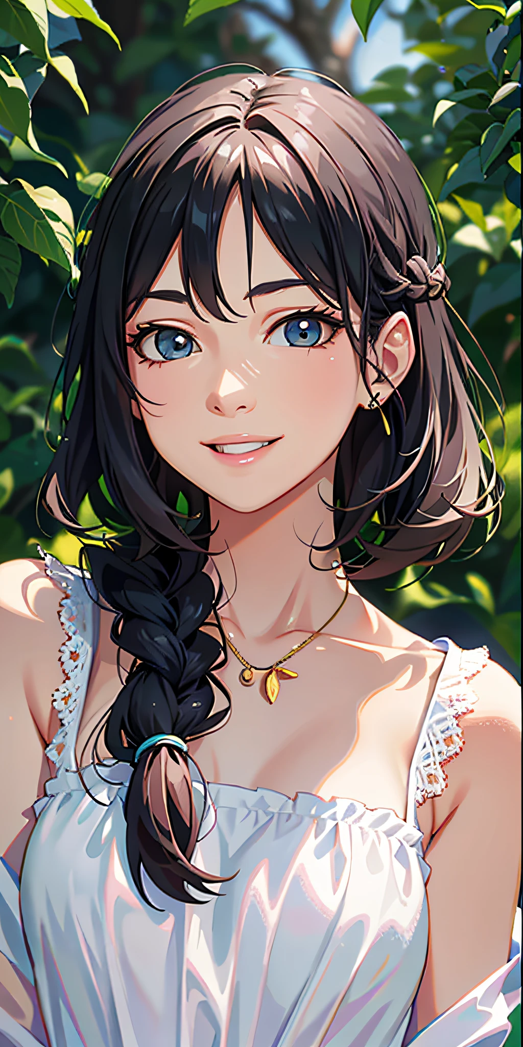 (ultra-detailed,highres),(best quality),Robin,beautiful detailed eyes,beautiful detailed lips,vivid colors,portrait,realistic,photography,sharp focus,soft lighting,colorful background,bird,branches,foliage,nature,beauty,artistic,contrast,professional,concept artist