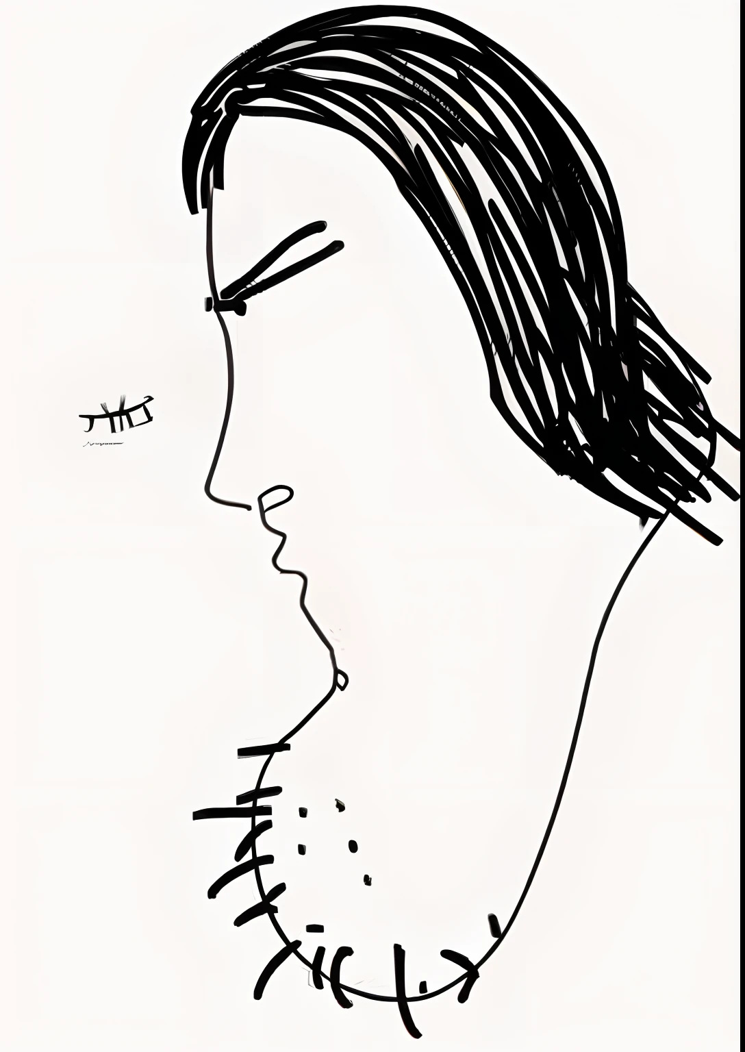 male monster freak strange proportions European and American demon world world of warcraft masterpiece long hair black man