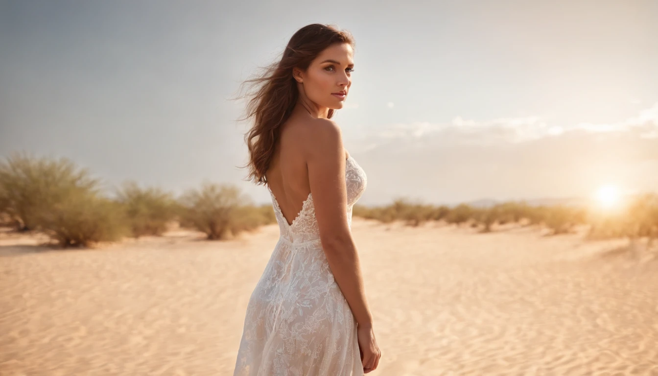super modelo brasileira de 23 anos apresenta rosto latino, beleza de cair o queixo, Retrato Sophie Mudd, Dua Lipa, sexy:1.2 thin facial features, pele detalhada olhos castanhos, (globo ocular ultra detalhado:1.2), (symmetrical physiognomy:1.2), (anatomicamente correto:1.3), usando ((Nostalgia Summer Retro Style Dress, made of manual weaves CROCHÊ, Aplique detalhes em renda, intricate details of the crochet weave, Design estilo moderno, Maxi vestido (single shoulder:1.1) em cores vibrantes, florescente, posing on an ornate paradise cliff, vista pro oceano, Cinematic lighting, Vista a 5 metros , super detalhado, UHD, Ambiente natural realista, cliffs in Canoa quebrada, ceara, Brasil, capturado com Sony FE GM, Wide-Angle, Arremesso longo, panorama, macro foto, e Angular, ccurate, super detalhe, ccurate, UHD, melhor qualidade, high resolution 4K, Professional editing in Adobe Photoshop.