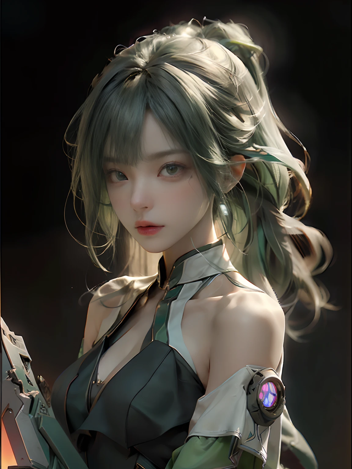a close up of a girl , detailed hair , big booobs ,  shadowbringers cinematic, 4 k detail fantasy, a beautiful fantasy empress, game cg, xianxia fantasy, xianxia hero, 2. 5 d cgi anime fantasy artwork, cinematic goddess close shot, ruan jia and artgerm, wow 4 k detail fantasy, hyper-detailed fantasy character, high definition, hyper- detailed,perfect, fantastic, detailed facial and body skin texture, detailed vagina (pussy), detailed eyes . ultra realistic, ultra detailed 