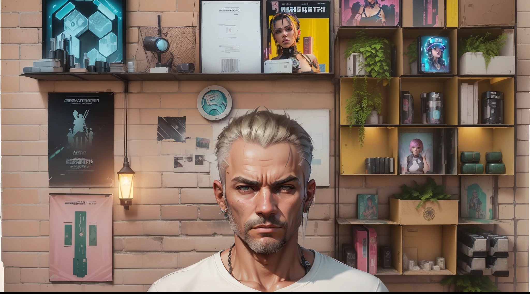 ((best quality, 8k, master part: 1.4)),((amazing detail: 1.3)),((illustration,((Alta resolução1.1)), Gta, Realistic,Cyberpunk, Meia-noite,Fresco, filme, punk, Estilo Futuro.