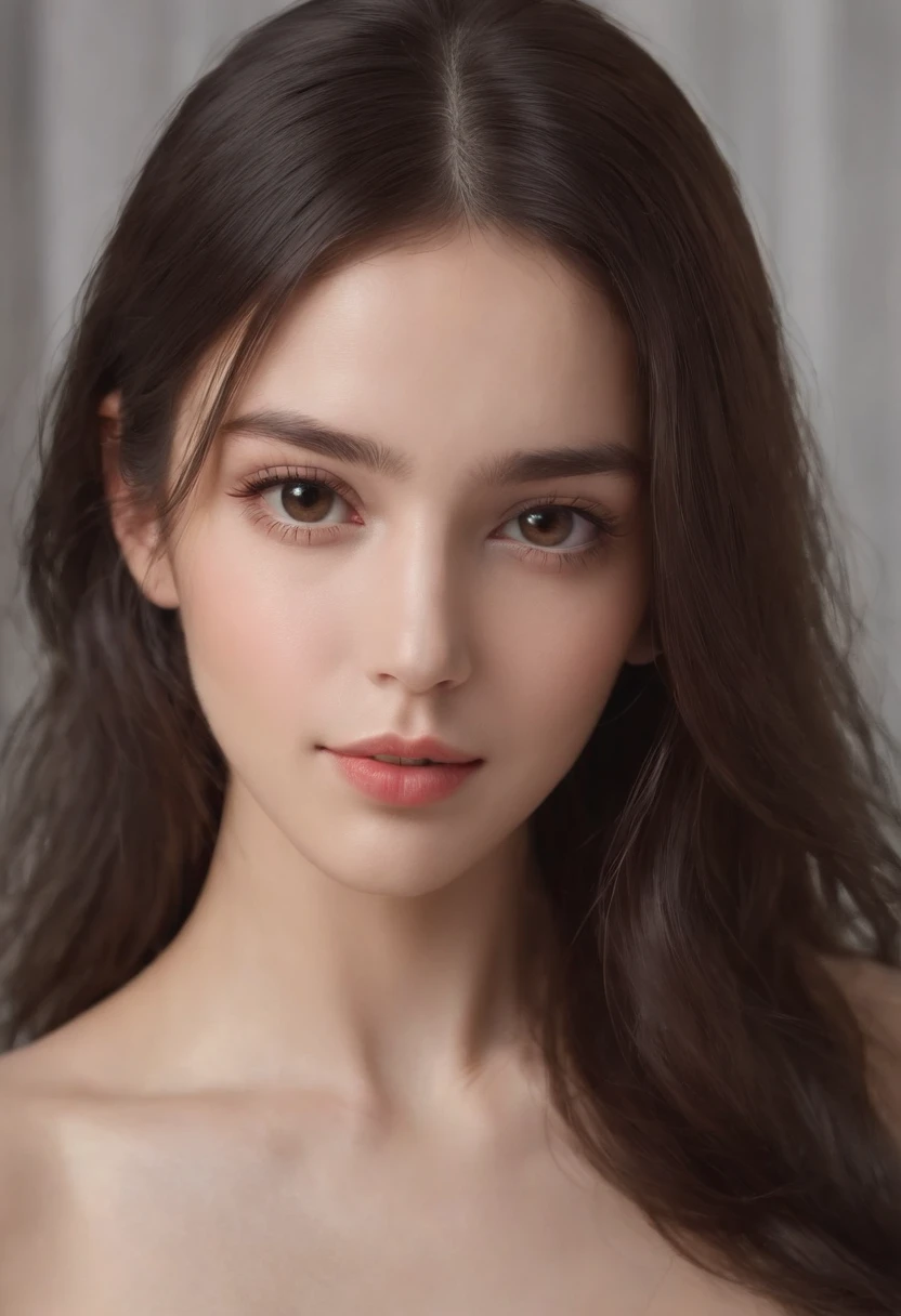a cute naked age girl, about 160cm tall, brown eyes, bright and cute colors clothes, long straight black hair, masterpiece, best quality, ultra quality, high quality, highres, ultla highres, absurdres, 4K, 8K, 16k, hyper detailed, intricate detailed, amazing shading, high contrast, realistic, photo realistic, RAW photo, photography, super fine illustration, foreshortening, perfect anatomy, correct anatomy, perfect proportion, perfect face, perfect hands, perfect legs, perfect fingers