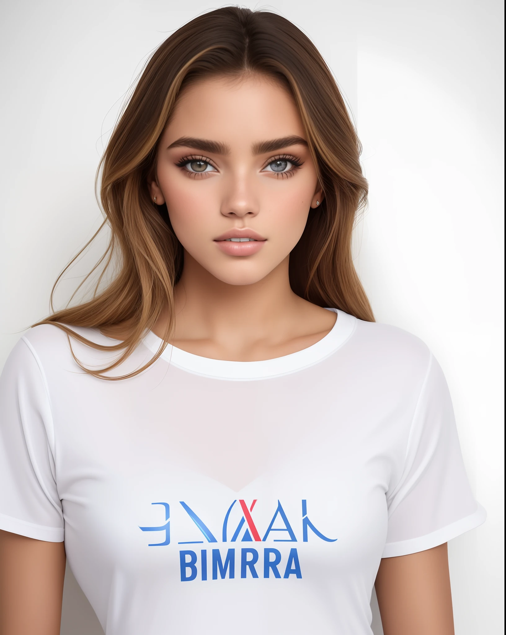 uma mulher linda, Supermodelo brasileira, brasileiro, na copa do mundo, fernanda suarez, Caroline Gariba, Ana de Armas, colombiano, Malika Favre, linda senhora, julia sarda, 🇺🇦, Parece Fabiula Nascimento, Dua Lipa, Mulher mexicana bonita vestindo uma camisa branca com um logotipo azul nela, Armani, Barbara Palvin, Retrato de Barbara Palvin, Artgerm e Patrick Demarchelier, adriana lima, modelo da mulher, alessandra ambrosio, modelo posando, vestido com uma camiseta branca, camiseta branca, vestindo uma camiseta, Directed by: Emma Andijewska, Nina Agdal