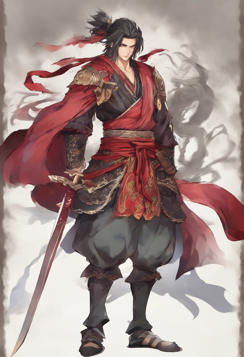 Um Samurai dos animes cansado, perdido no tempo em um mundo de desordem; where principles, Values and good customs no longer exist and are no longer honors. sad and lonely, Living by Your Moral Code, Towards the long-awaited "virtuous death" he continues to walk, mesmo estando ferido, and with his shoulders girded in a deep spiritual depression. Desenhe com fidelidade de detalhes mais precisos, realistic and blur-free.