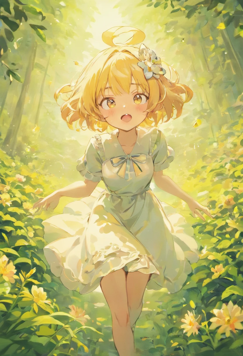 (masterpiece,best quality:1.5), 1girl, solo, solo focus, (animal ears, rabbit ears), barefoot, knees up, dress, sitting, short sleeves, looking at viewer, grass, short hair, smile, white hair, puffy sleeves, outdoors, puffy short sleeves, bangs, on ground, full body, animal, sunlight, brown eyes, dappled sunlight, day, depth of field, open mouth, (flower, hair flower), w, wariza, white dress,
(magazine:1.3), (cover-style:1.3), fashionable, woman, vibrant, outfit, posing, front, colorful, dynamic, background, elements, confident, expression, holding, statement, accessory, majestic, coiled, around, touch, scene, text, cover, bold, attention-grabbing, title, stylish, font, catchy, headline, larger, striking, modern, trendy, focus, fashion,