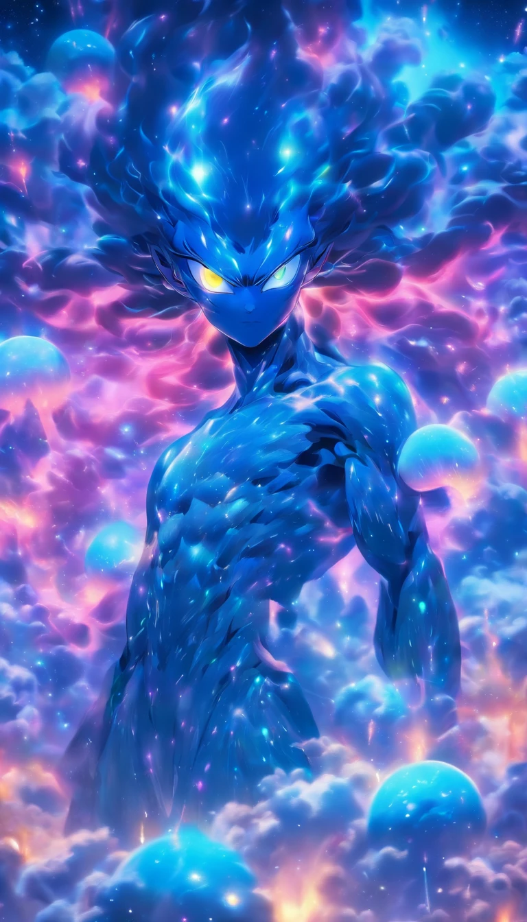 starrysky,Translucent ethereal aliens,中景 the scene is,Full body like, highly detailed surreal vfx,Hyper-realistic,Ultra photo realsisim,Real Photographics,8K,High definition,high qulity,Works of masters,super-fine,Smudge,ink,8K,super-fine,high qulity,(((OC renderer)))