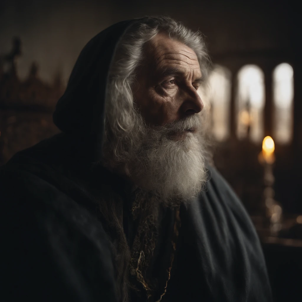 1200s. ily. Old wizard with a gray beard, A spell, There is spirit everywhere, Dynamic pose, Wind, Smoke, spark of light, Stars above the clouds, surrealism, Super realistic, Cinematic, pastel colour, Fantasy universe background