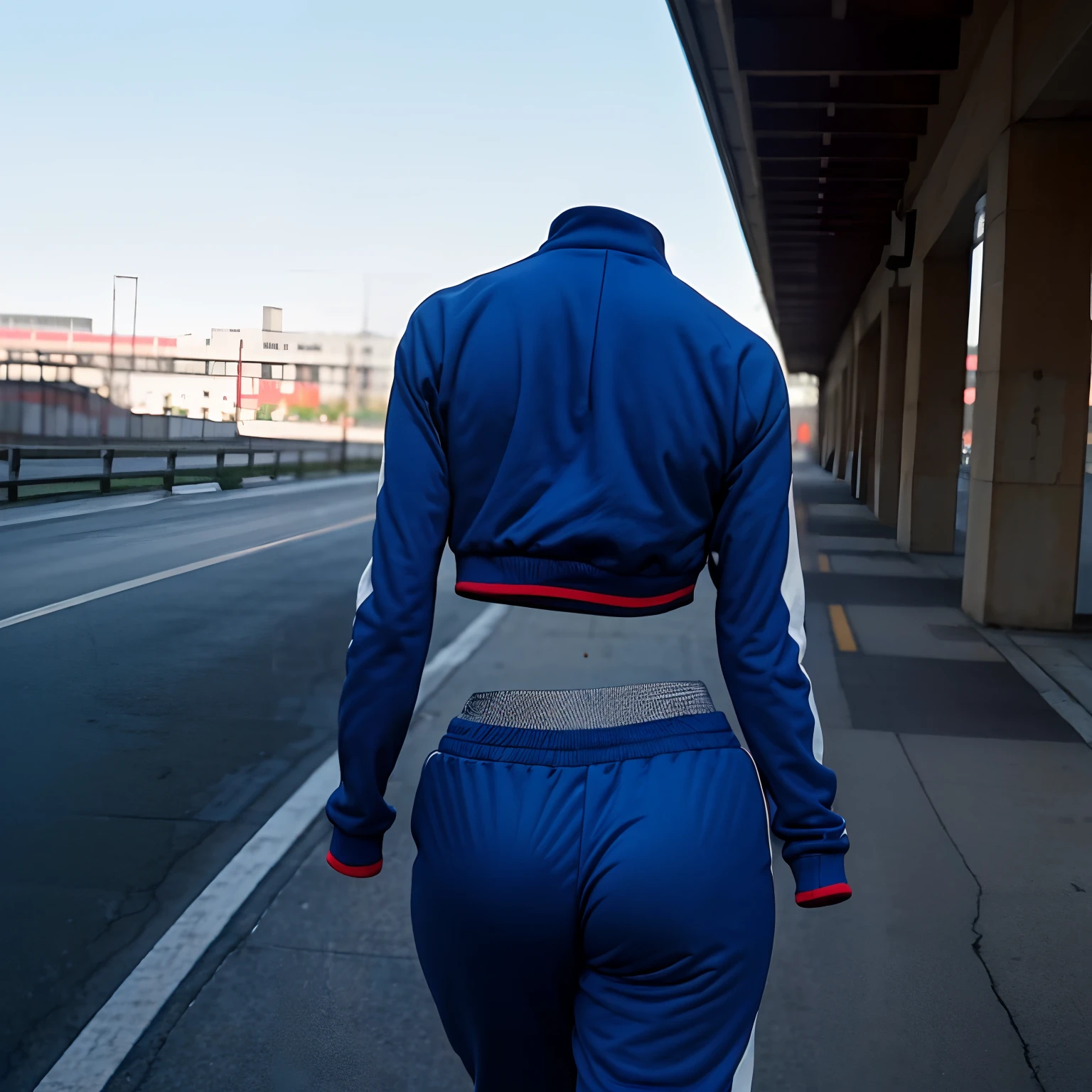 school tracksuits,((invisible, no humans:1.5, headless:1.5, handless, legless)), big breast, from behind, big hips,
(8k, RAW photo, best quality, masterpiece:1.2), (realistic, photo-realistic:1.37),photon mapping, radiosity, ((Hasselblad photography)),physically-based rendering,