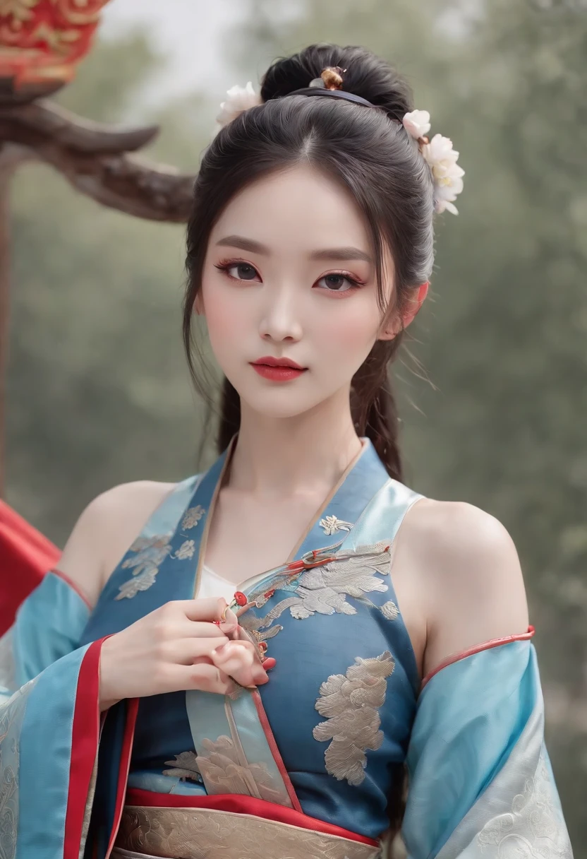 Zhong Fenghua, gorgeous hanfu, official art, Unity 8k wallpaper, super detailed, beautiful beauty, masterpiece, best quality, (tangled, tangled, tangled), (fractal art: 1.4), (character center: 1.3), 1 girl, dragon rape girl, dragon foot inserted into ass, back in ,dragon foot pierced ass, shocking domineering chinese dragon, detailed dragon head, black hair, long ponytail, Chinese, off-the-shoulder,, very detailed, dynamic angle, denim shot, (most beautiful form of chaos), ethereal, (bright colors), oc , (half: 1.2), China, (Thangka Feitian: 1.5), (Ribbon: 1.3), (Dream: 1.5), (Hanfu: 1.5), Chinese dragon, Chinese phoenix, (smile: 0.5), (Chinese god), (masterpiece, top quality, best quality, ultimate detail, highest detail, official art, beauty and aesthetics: 1.2), golden ratio, full composition