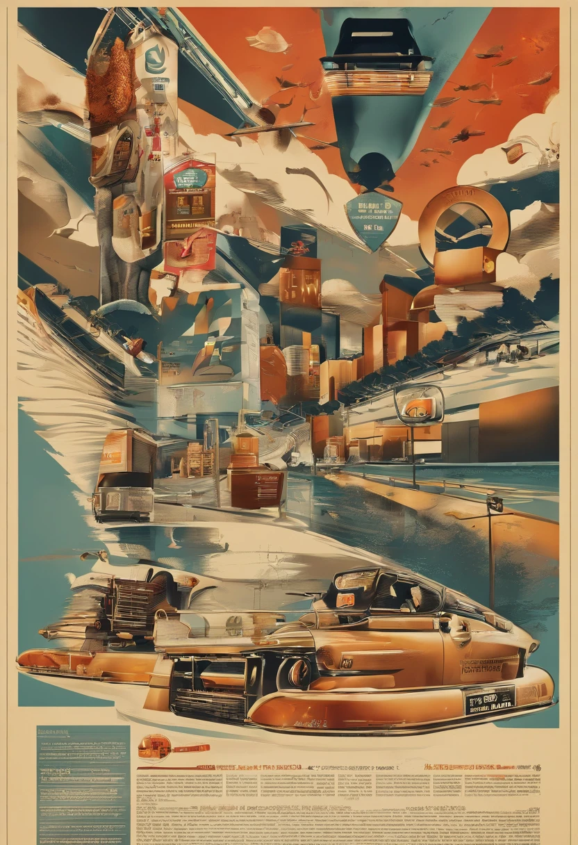 Graphic store advertising