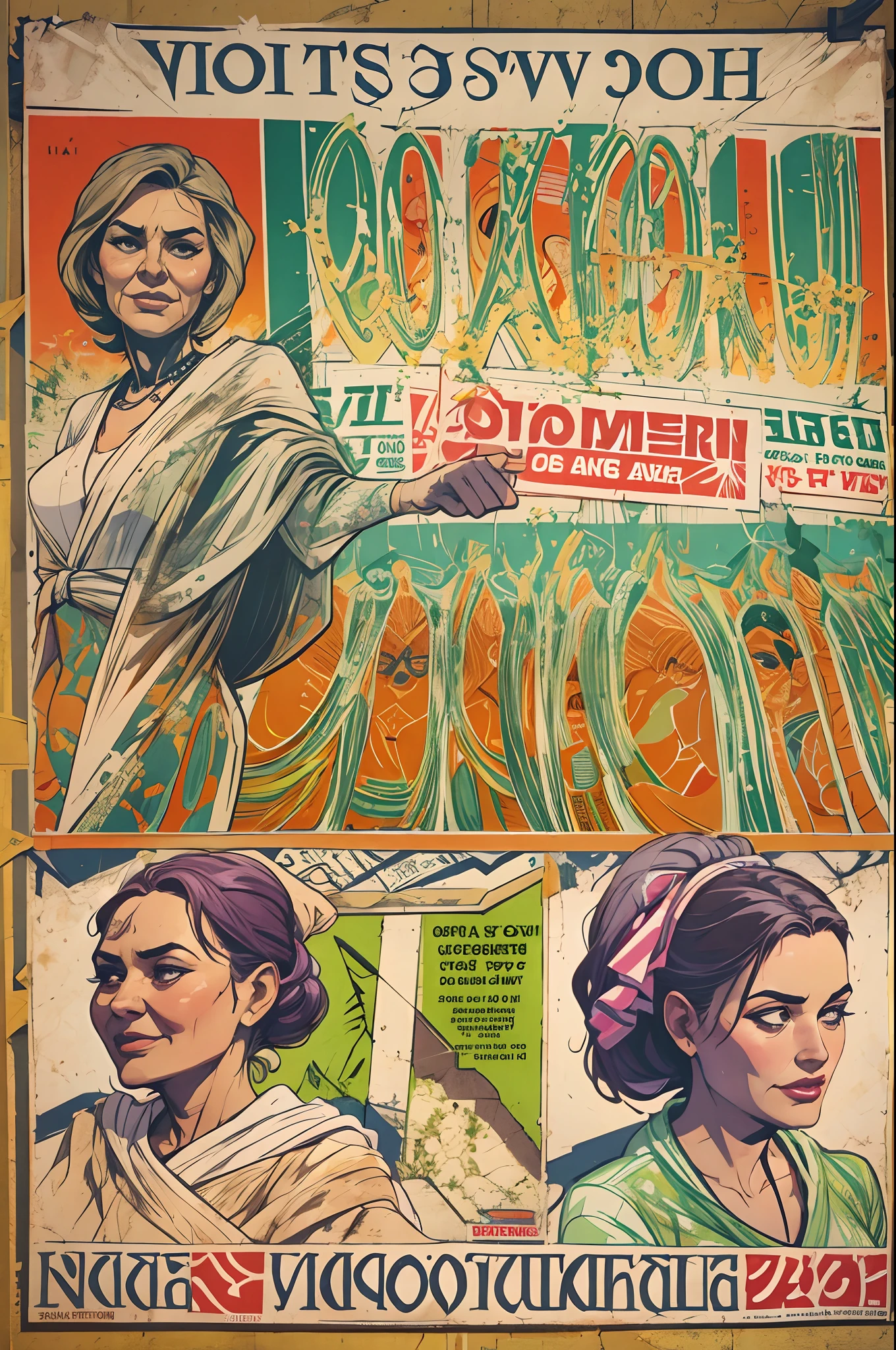 Women's election posters