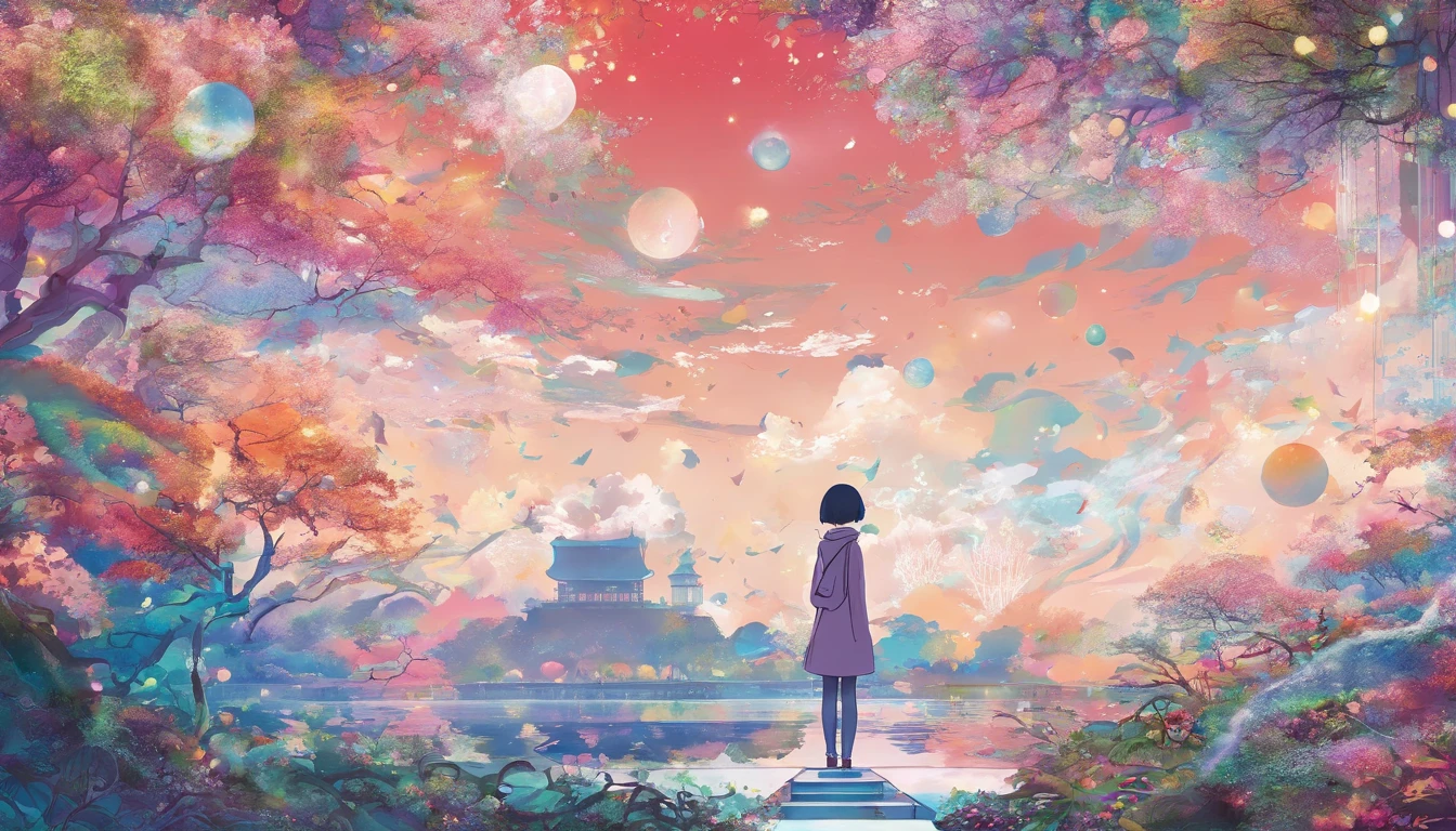 comic strip,Manhwa Style,Cartoon Split,starrysky,Translucent ethereal aliens,中景 the scene is,Full body like, highly detailed surreal vfx,oc rendered,