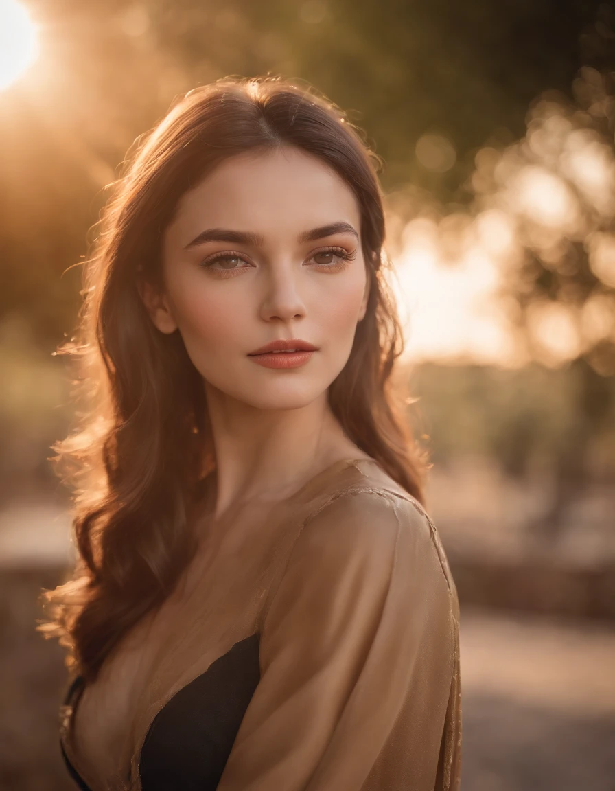 NurLens, photography, 1girl, beautiful girl, cowboy shot, (dynamic dancing posture:1.4), Colorful Medium Format Film, Prime Portrait Lens, sunset, Golden Hour, Documentary Portraiture, Elegance, Serenity, Captivating, Classic, Empowerment, Grace, Contemplation, Elegant, Classical Beauty, Timelessness, (WORLD PRESS PHOTO), (Mario Testino), and the girl in the twilight is like a character who has stepped out of an old movie screen, The sunshine casts soft shadows on her profile, framing a mysterious visage, This sunshine effect adds a retro vibe to the picture, natural skin texture, 24mm, 4k textures, soft cinematic light, adobe lightroom, photolab, hdr, intricate, elegant, highly detailed, sharp focus, ((((cinematic look)))), soothing tones, insane details, intricate details, hyperdetailed, soft cinematic light, exposure blend, hdr, lotus