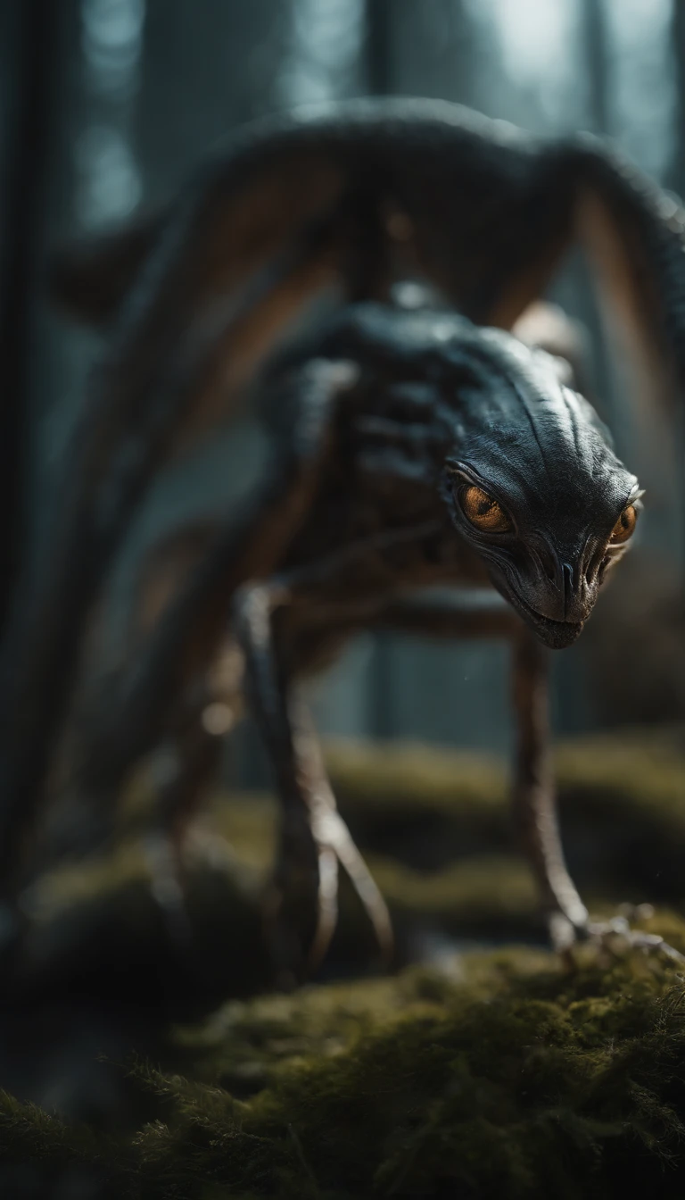 starrysky,Translucent ethereal alien creatures,中景 the scene is,Full body like, highly detailed surreal vfx,Hyper-realistic,Ultra photo realsisim,Real Photographics,8K,High definition,high qulity,Works of masters,super-fine,Smudge,ink,8K,super-fine,high qulity,(((OC renderer)))