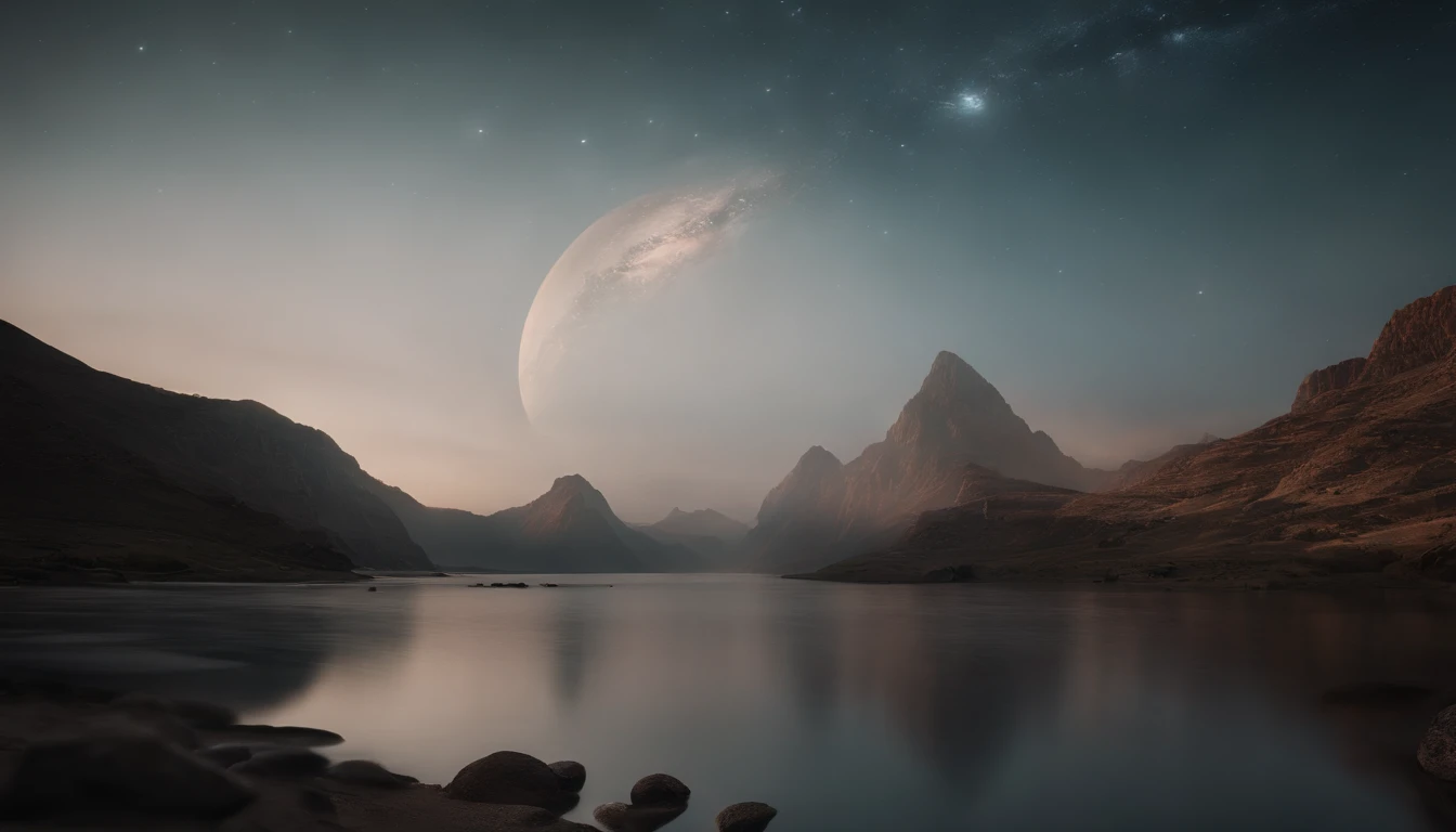 starrysky，Translucent ethereal alien creatures，中景 the scene is，Full body like， highly detailed surreal vfx，Hyper-realistic，Ultra photo realsisim，Real Photographics，8K，High definition，high qulity，Works of masters，super-fine，Smudge，ink，8K，super-fine，high qulity，（（（OC renderer）））