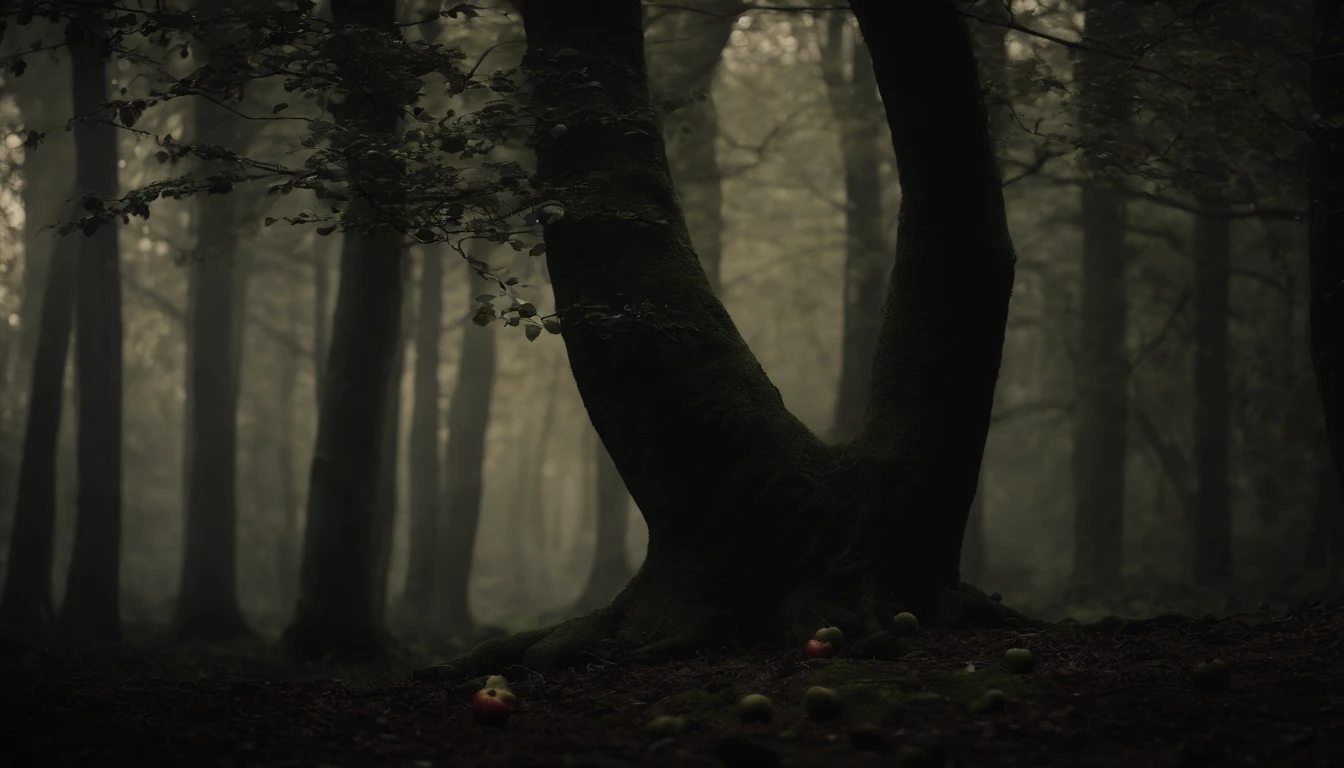 Medieval Dark Forest,1 apple