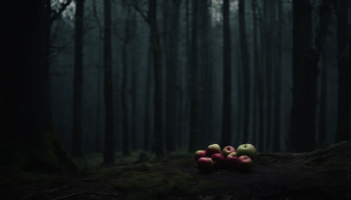 Medieval Dark Forest,1 apple