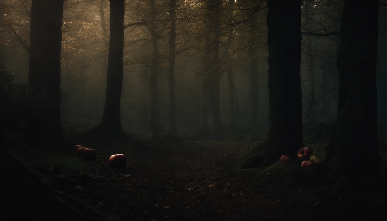 Medieval Dark Forest,1 apple