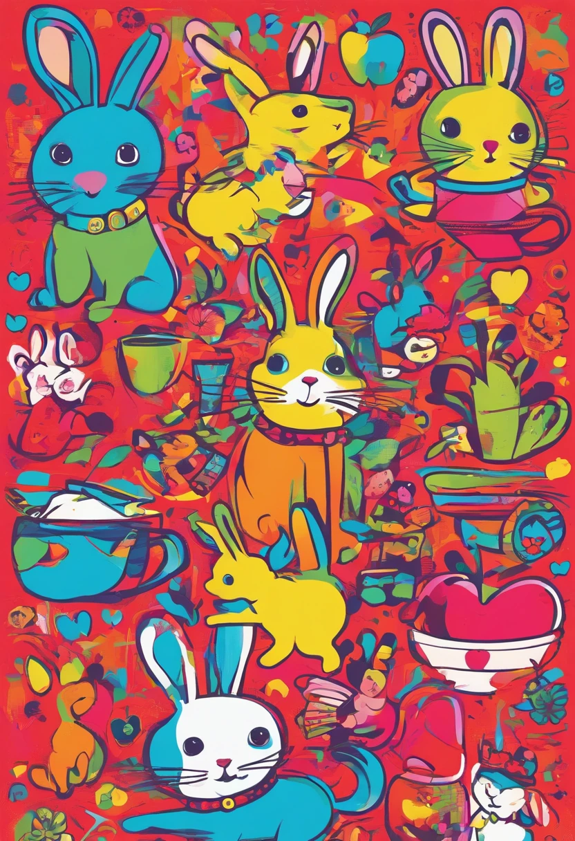 : 3。bunny rabbit、Animals in clothes、apple、teak、cherry、full body Esbian、Hats、non-human