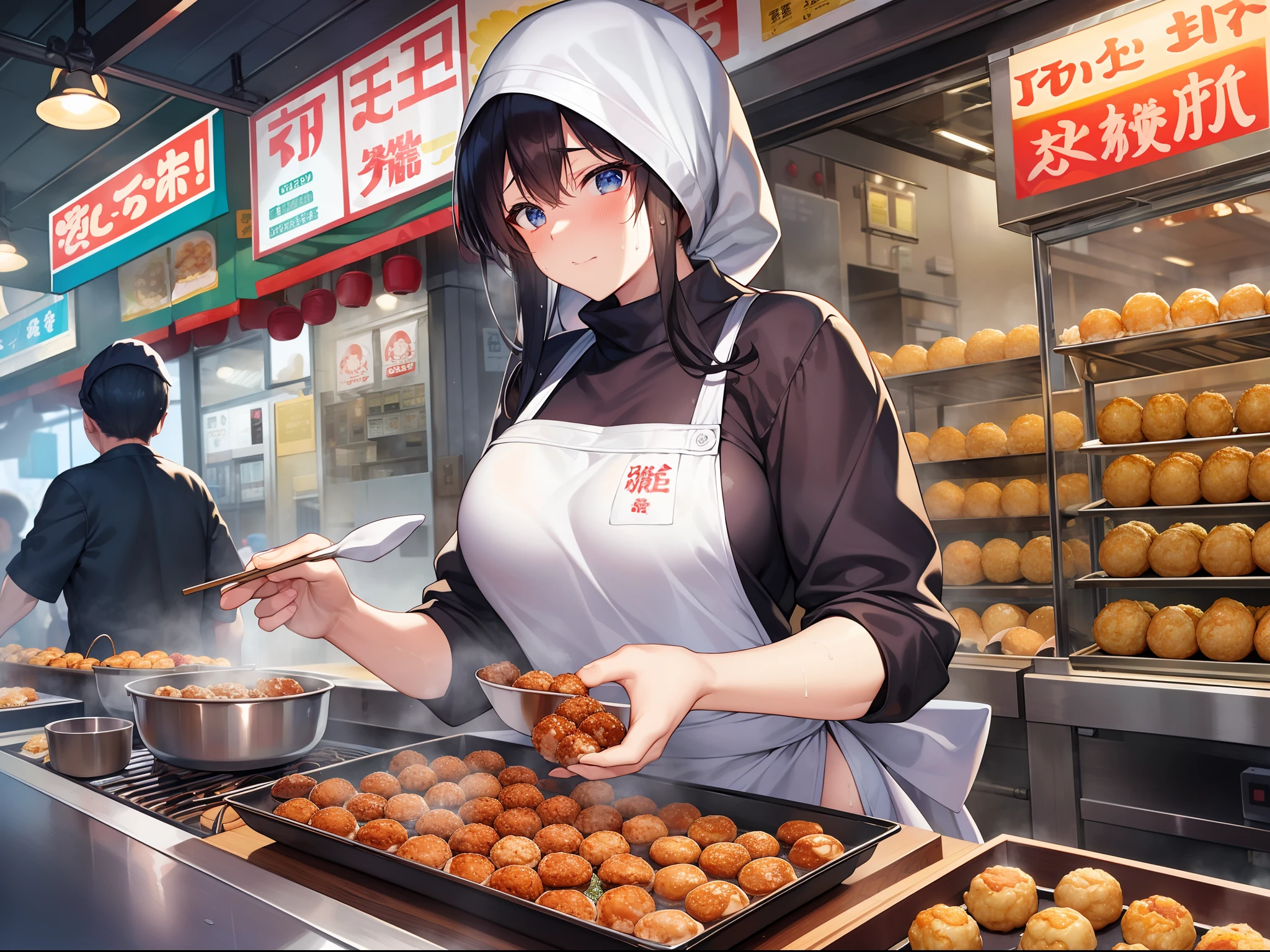 masterpiece++、top-quality++、ultra-definition++、ultra-definition++、4k++、8k++、from side、(Background Focus)++、(View of a woman's buttocks from below)+、Sexily dressed woman makes takoyaki at takoyaki shop on street city destroying city Sweaty takoyaki capacity spell with apron and towel wrapped around head over clothes、Sweaty takoyaki rune with an apron and a towel wrapped around his head over clothes to make takoyaki at a takoyaki shop on the streets of town、Sweaty takoyaki capacity magic with an apron and a towel wrapped around his head over clothes to make takoyaki at a takoyaki shop on the streets of town、Sweaty takoyaki goddess wearing an apron and a towel on her head over clothes to make takoyaki at a takoyaki shop on the street of town flying above、A sweaty takoyaki sorceress with an apron and a towel wrapped around his head over clothes making takoyaki at a takoyaki shop on the streets of town、Capacity of sweaty takoyaki with aprons and towels wrapped around their heads over clothes to make takoyaki at takoyaki shops on the streets of town、detailed fantasy art、fantasy art style、Blake Sweaty takoyaki captive witch with apron and towel wrapped around her head over clothes making takoyaki at takoyaki shop in the streets of beautiful ancient town、Sweaty takoyaki queen with apron and towel wrapped around her head over clothes making takoyaki at a takoyaki shop on the streets of town、Fantasy Art Behans、Sweaty takoyaki capacity magician with apron and towel wrapped around his head over clothes making takoyaki at a takoyaki shop on the streets of a beautiful town、Sweaty takoyaki capacity magician with apron and towel wrapped around his head over clothes making takoyaki at a takoyaki shop on the streets of a beautiful town、Fragments of a sweaty takoyaki goddess with an apron and a towel wrapped around her head over clothes making takoyaki at a takoyaki shop on the streets of a shiny floating town、A sweaty takoyaki capacity magic circle with an apron and a towel wrapped