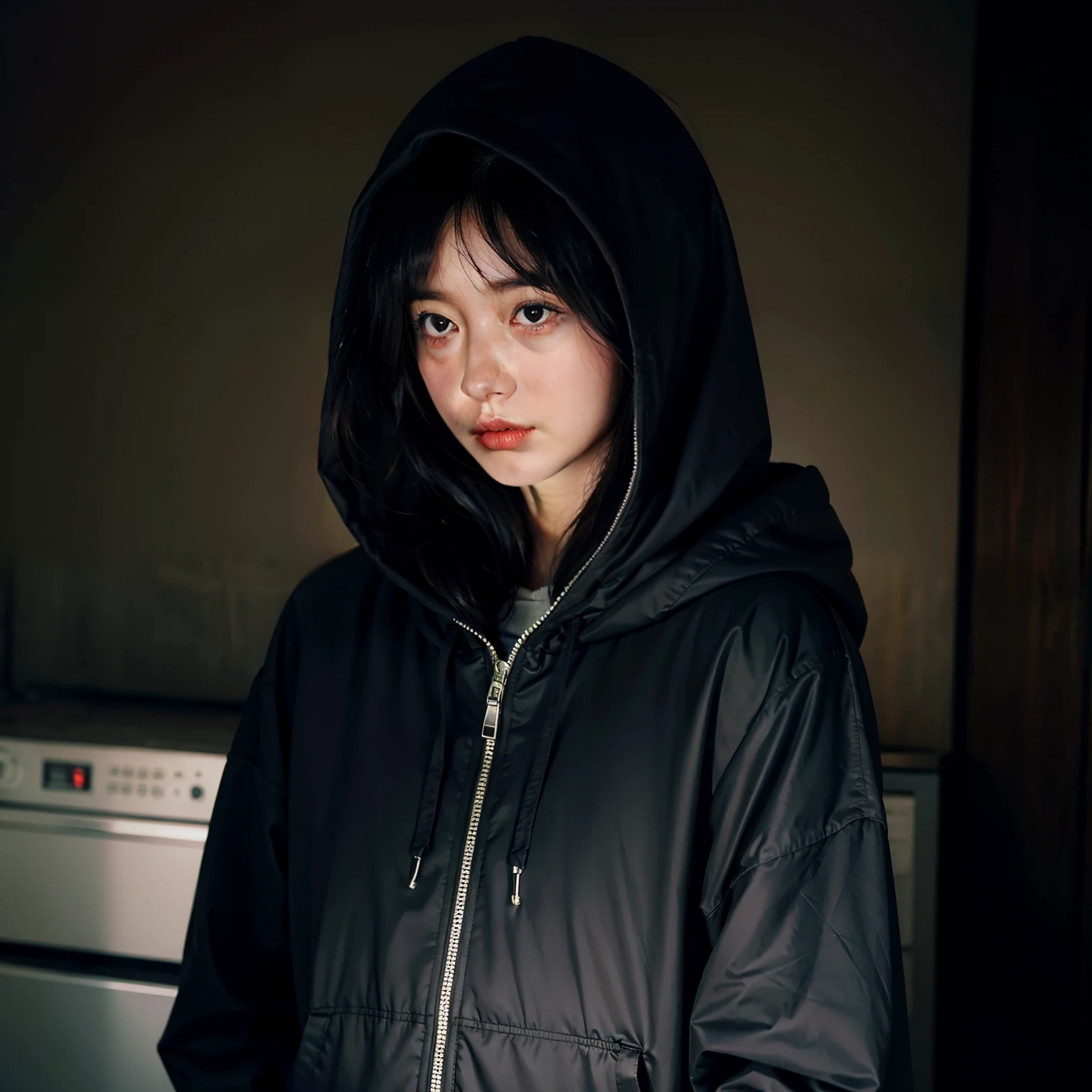 Wearing a hood、Depression、