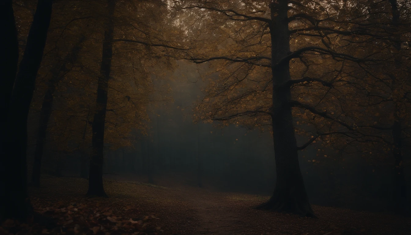 Medieval Dark Forest,Only one apple