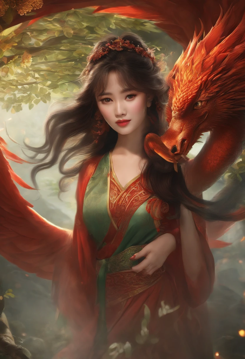 Young Asian girl, big breasts ((shows nipples)), sit up, black hair, smile, thigh gap,((vagina)) ,police clotheasterpiece, top quality , best quality, official art, beautiful and aesthetic: 1.2), (1man: 1.3), extremely detailed, (fractal art: 1.1), (colorful: 1.1) (flower: 1.3) , more detail, (zentangle: 1.2), (dynamic pose), ((phoenix feather background: 1.3)), (shiny skin)