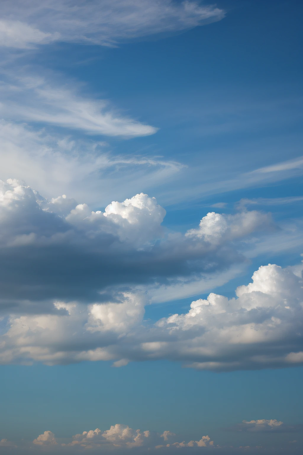 ​masterpiece、ultimate quallity、CG Unity 8k wallpapers、Summer Entrance Cloud、Super delicate and beautiful sky and clouds、Most of the screen is empty、Beautiful cloud、Without a trace of a person、amazing view、Already won the photo contest、Background blur、Full depth of field、HDR High Dynamics、True Restoration、Complex and extreme details、Dramatic presentation、Present your artistic style flawlessly during the journey、Clouds and sky
