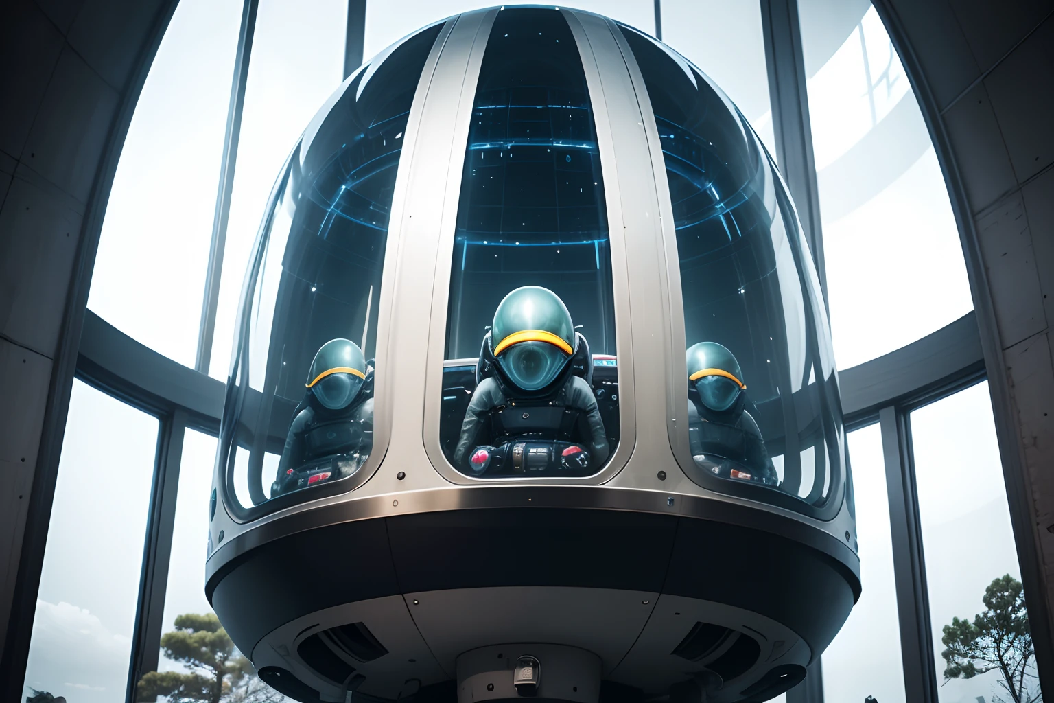 extraterrestrial life in a pod